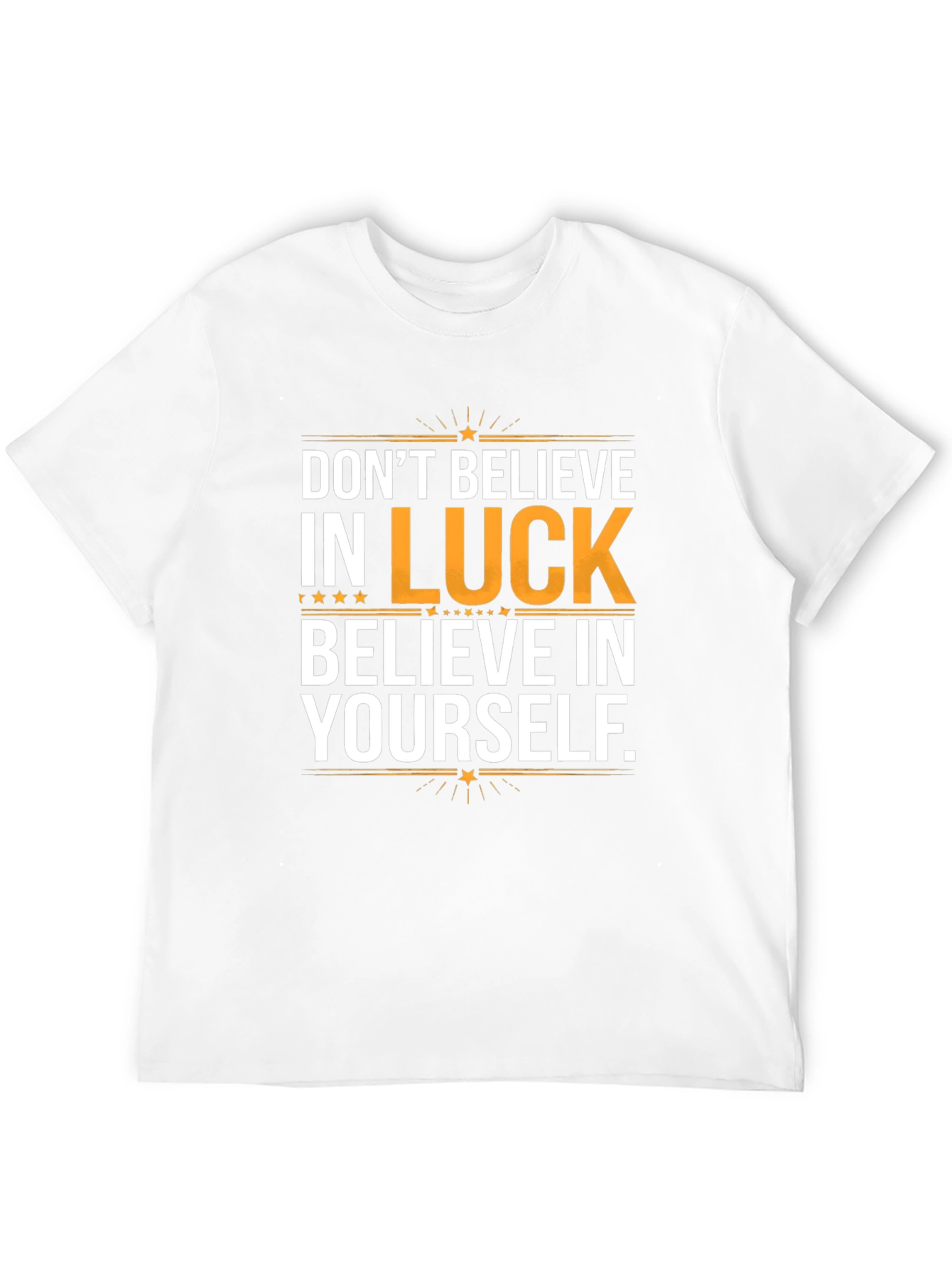 Black Believe In Yourself Graphic Tee view 12