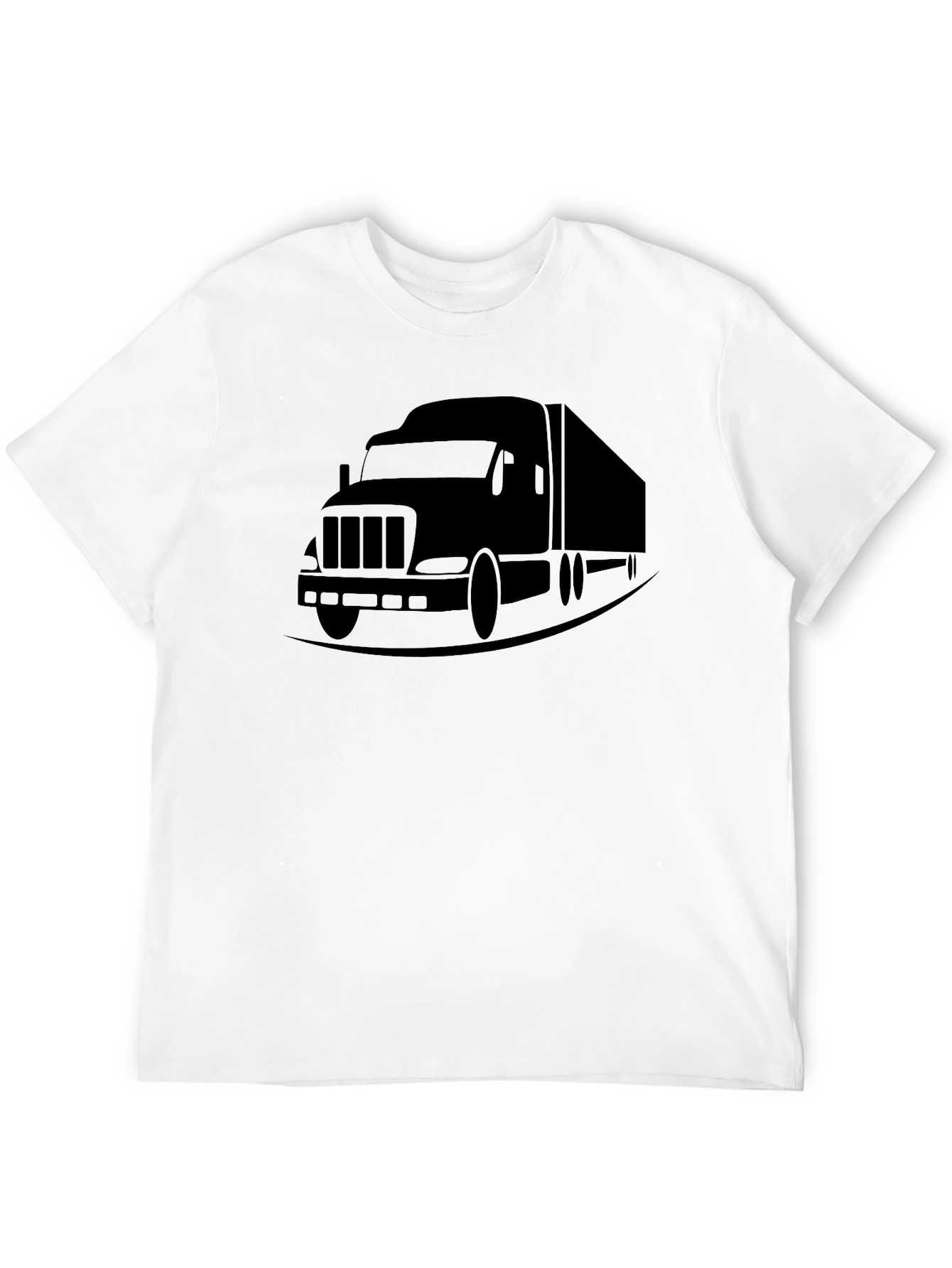 Black Truck Graphic Tee - Classic Black Design view 12