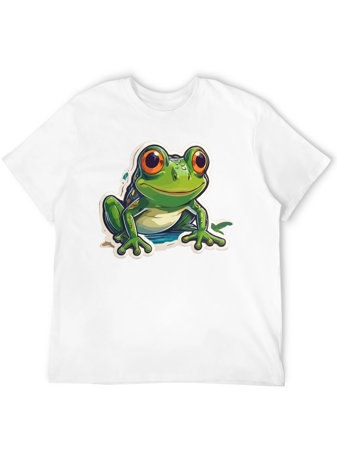 Black Frog Graphic Black T-Shirt view 12