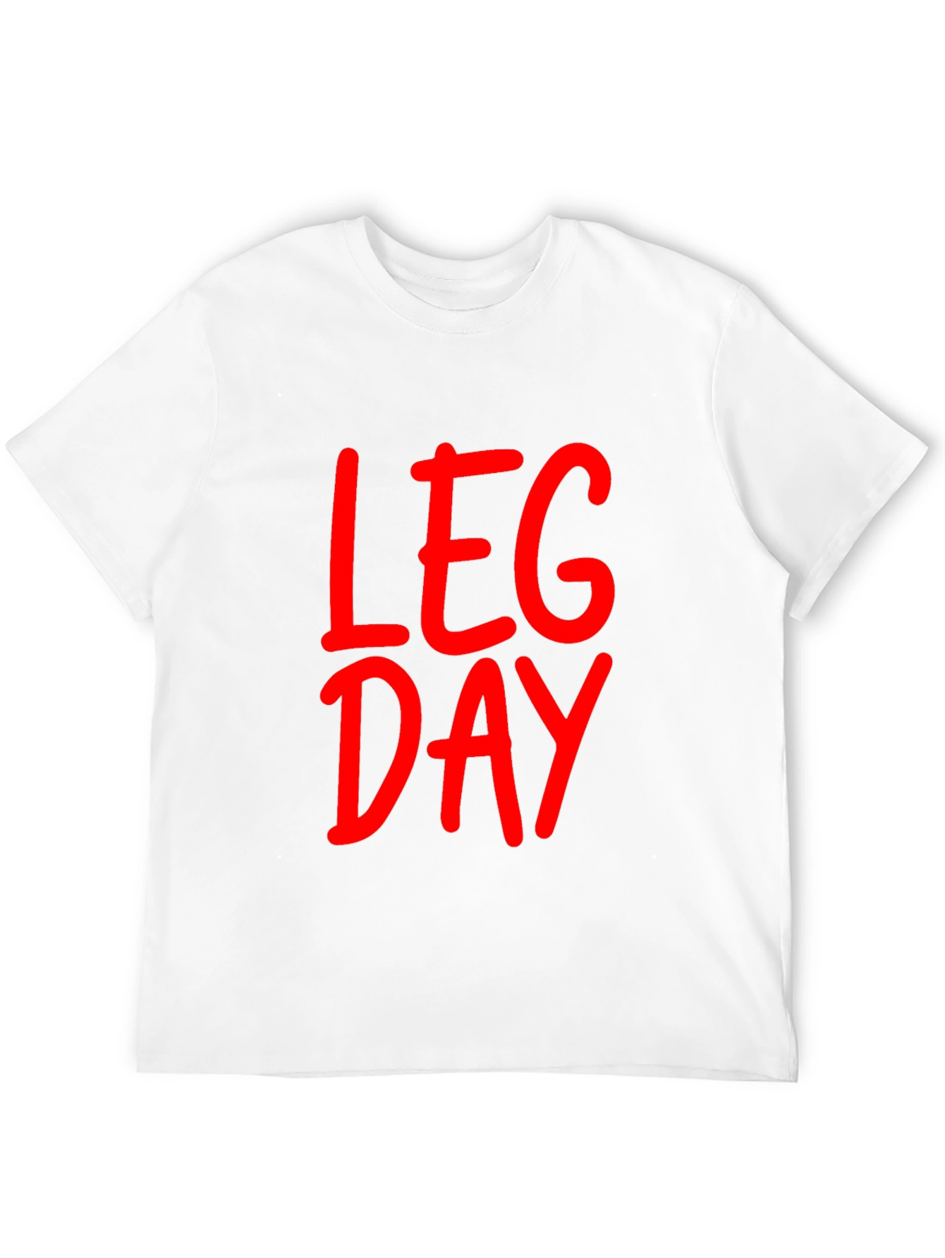 Black Leg Day Black T-Shirt - Gym Workout Apparel view 12