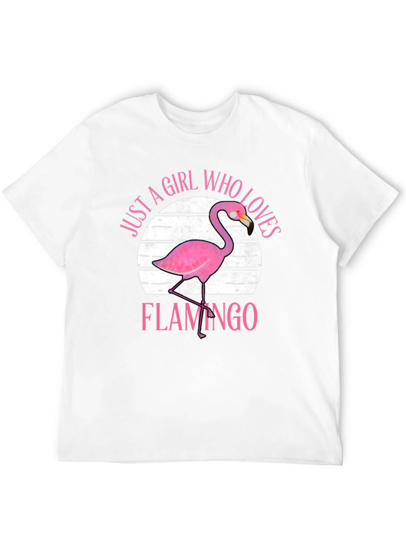 Black Girl Who Loves Flamingos T-Shirt view 12