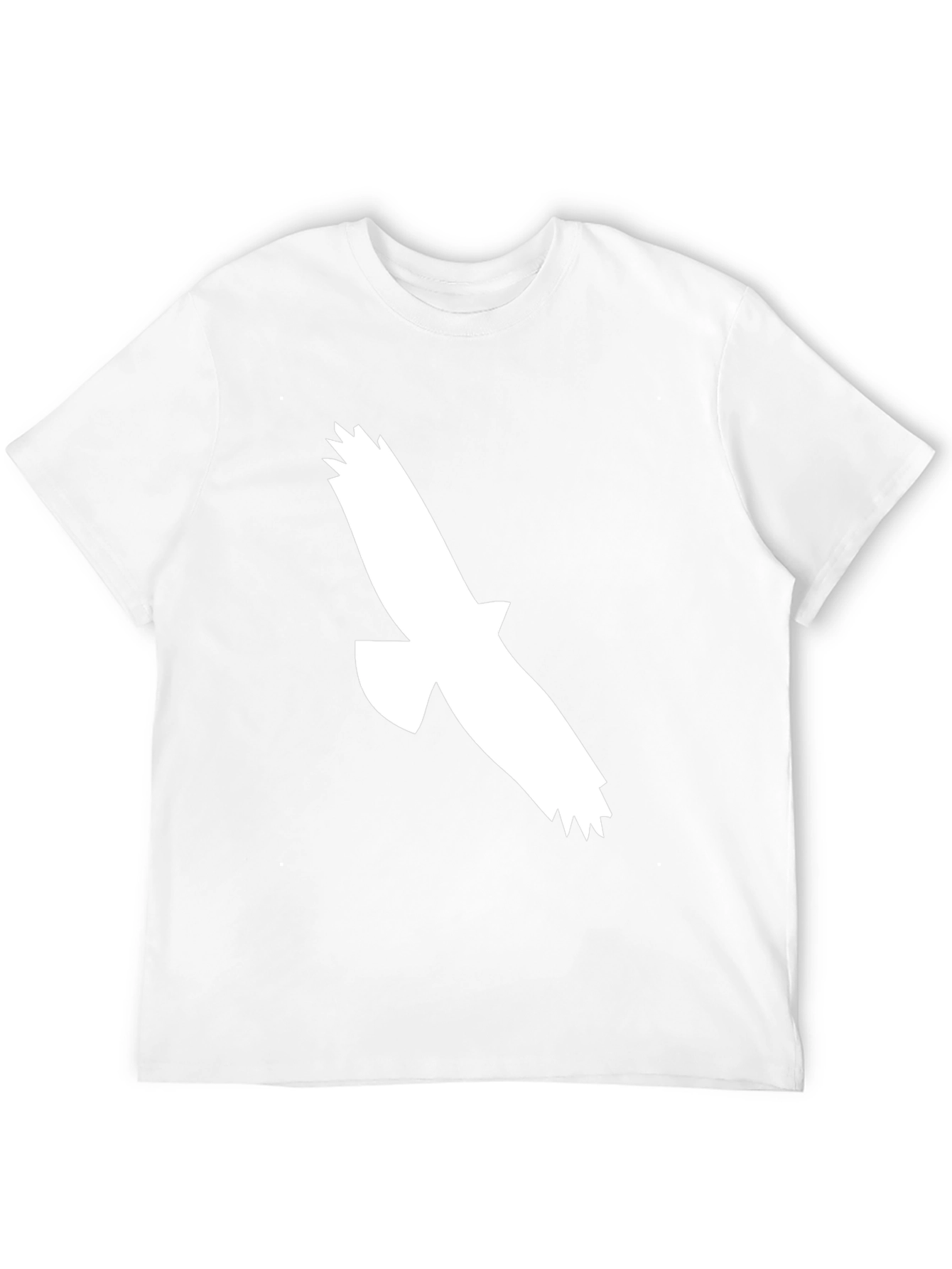 Black T-Shirt with Eagle Graphic - 12