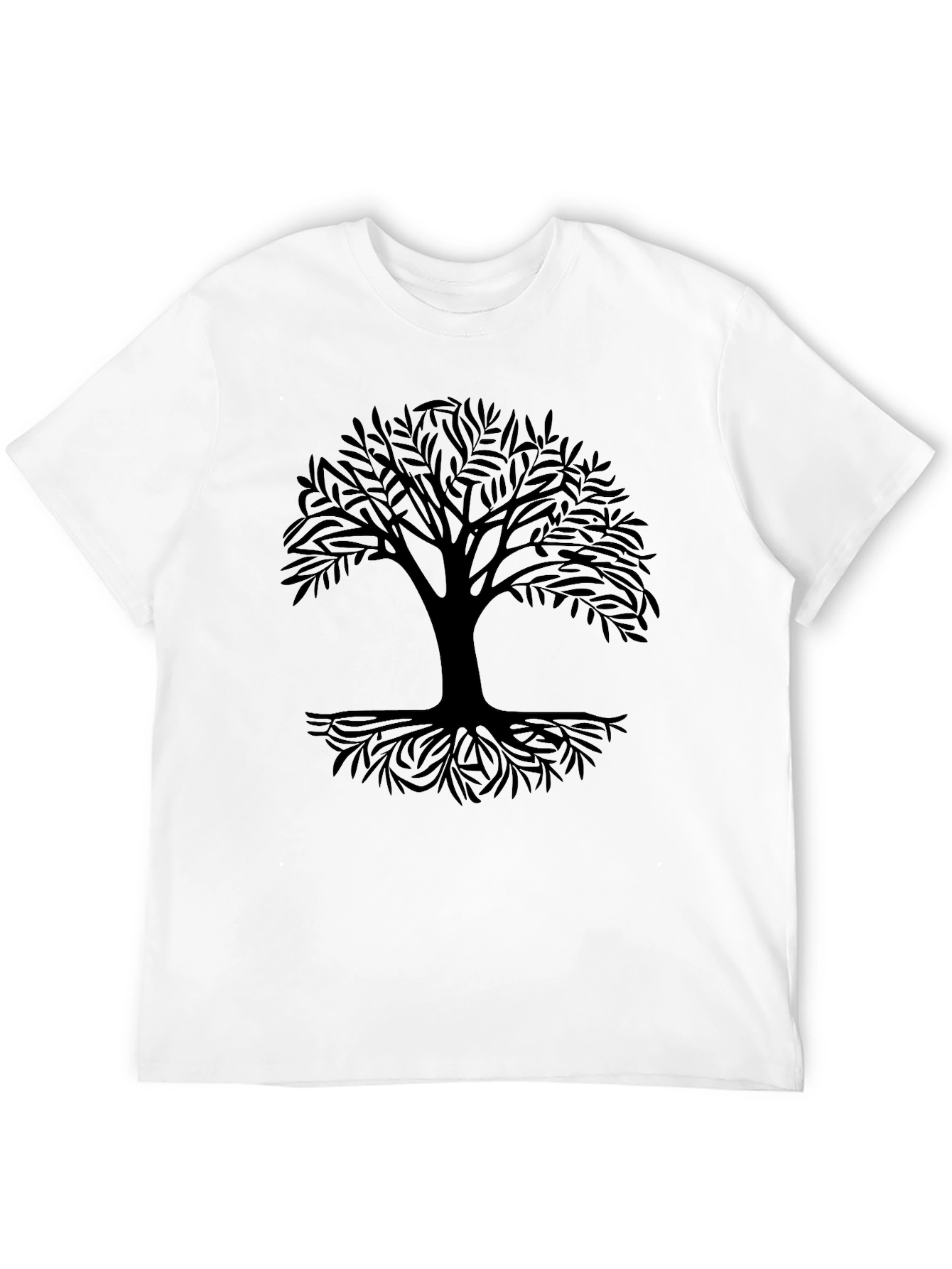 Black Black Tree of Life Graphic Tee view 12