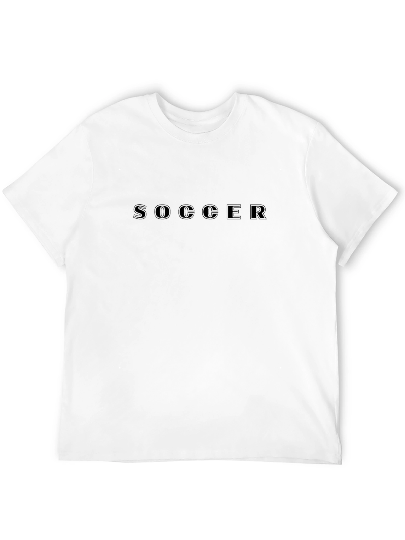 Black Soccer Tee - Classic Black T-Shirt for Sports Fans view 12