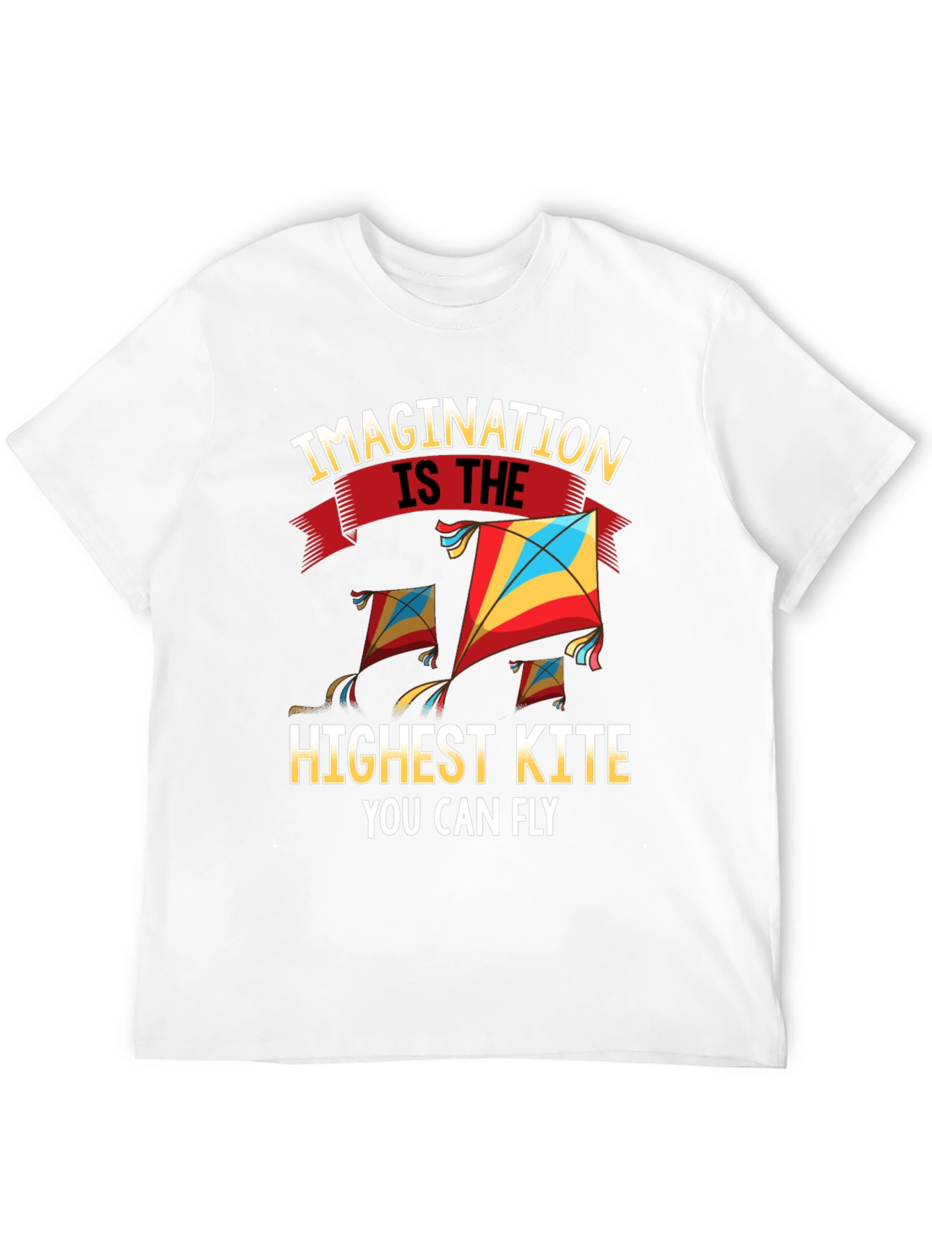 Black Imagination Highest Kite T-Shirt view 12