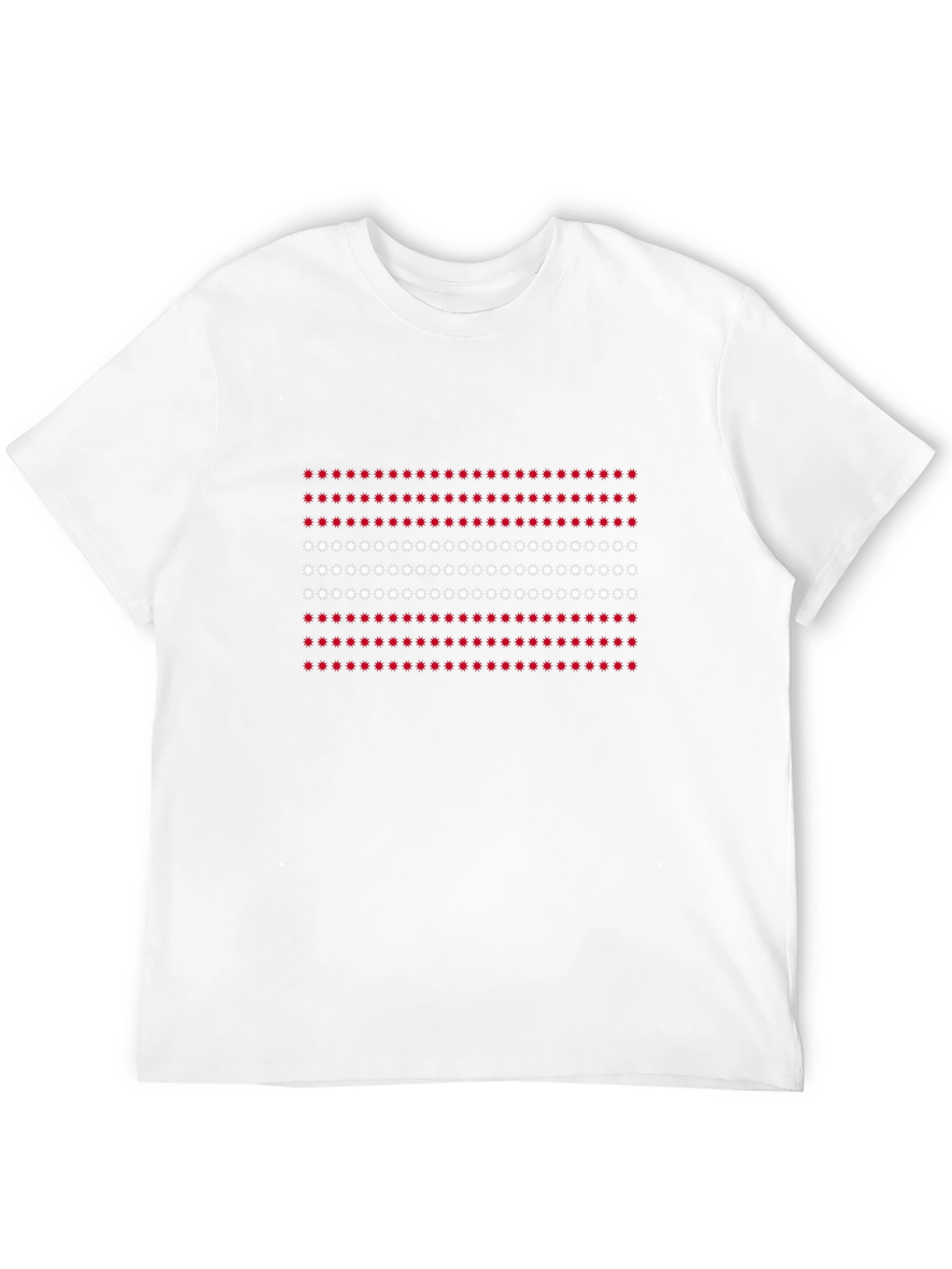 Black Red and White Dots Tee view 12