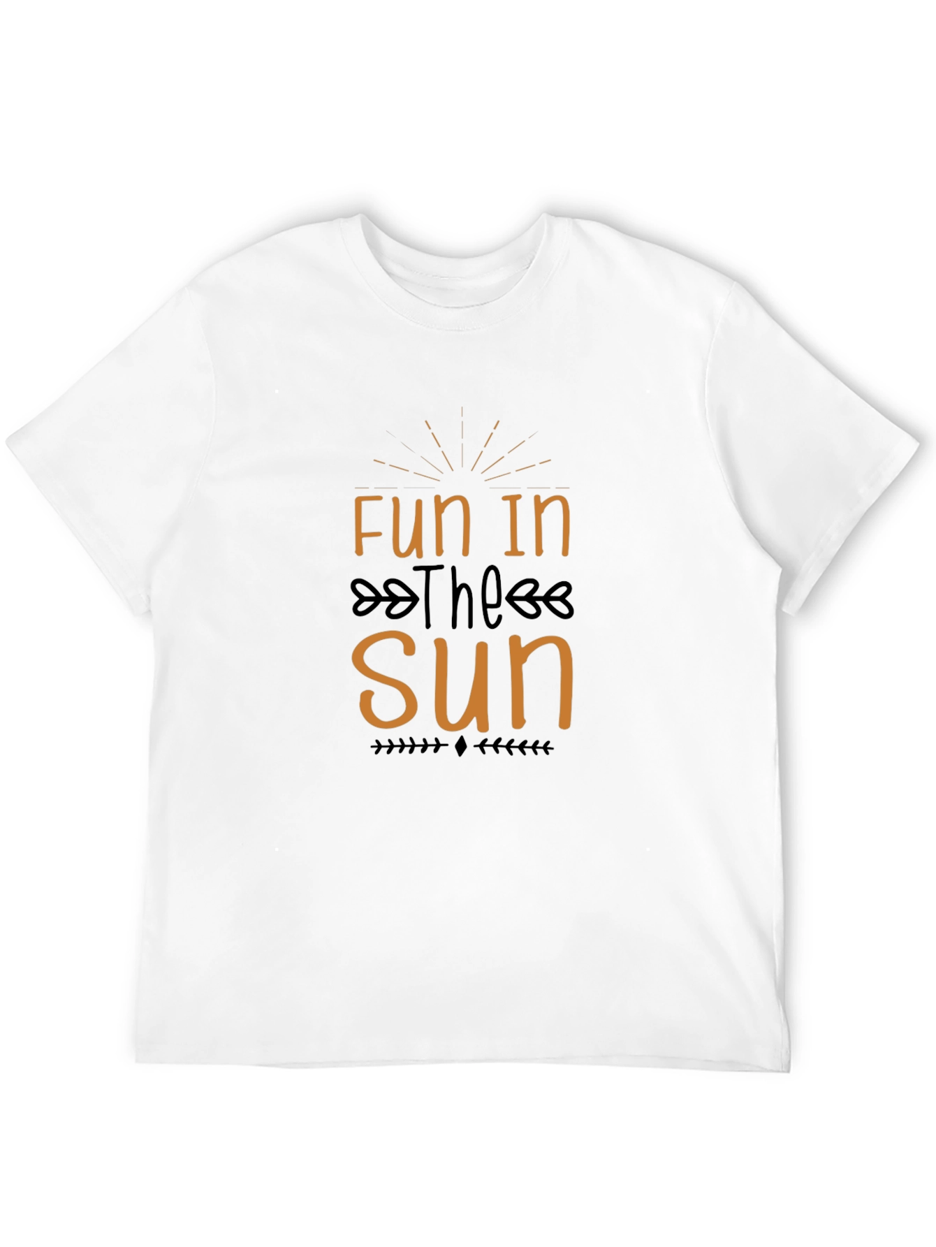 Fun in the Sun Graphic Tee - Black T-Shirt - 12