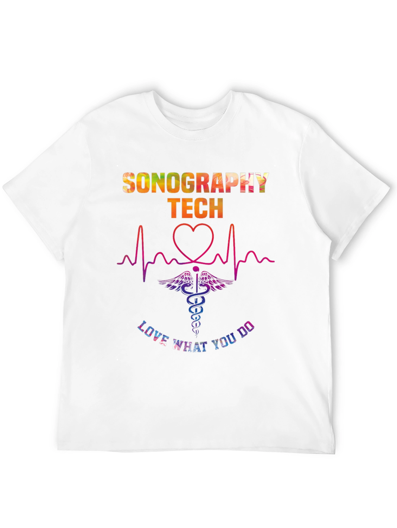 Sonography Tech T-Shirt - Love What You Do - 12
