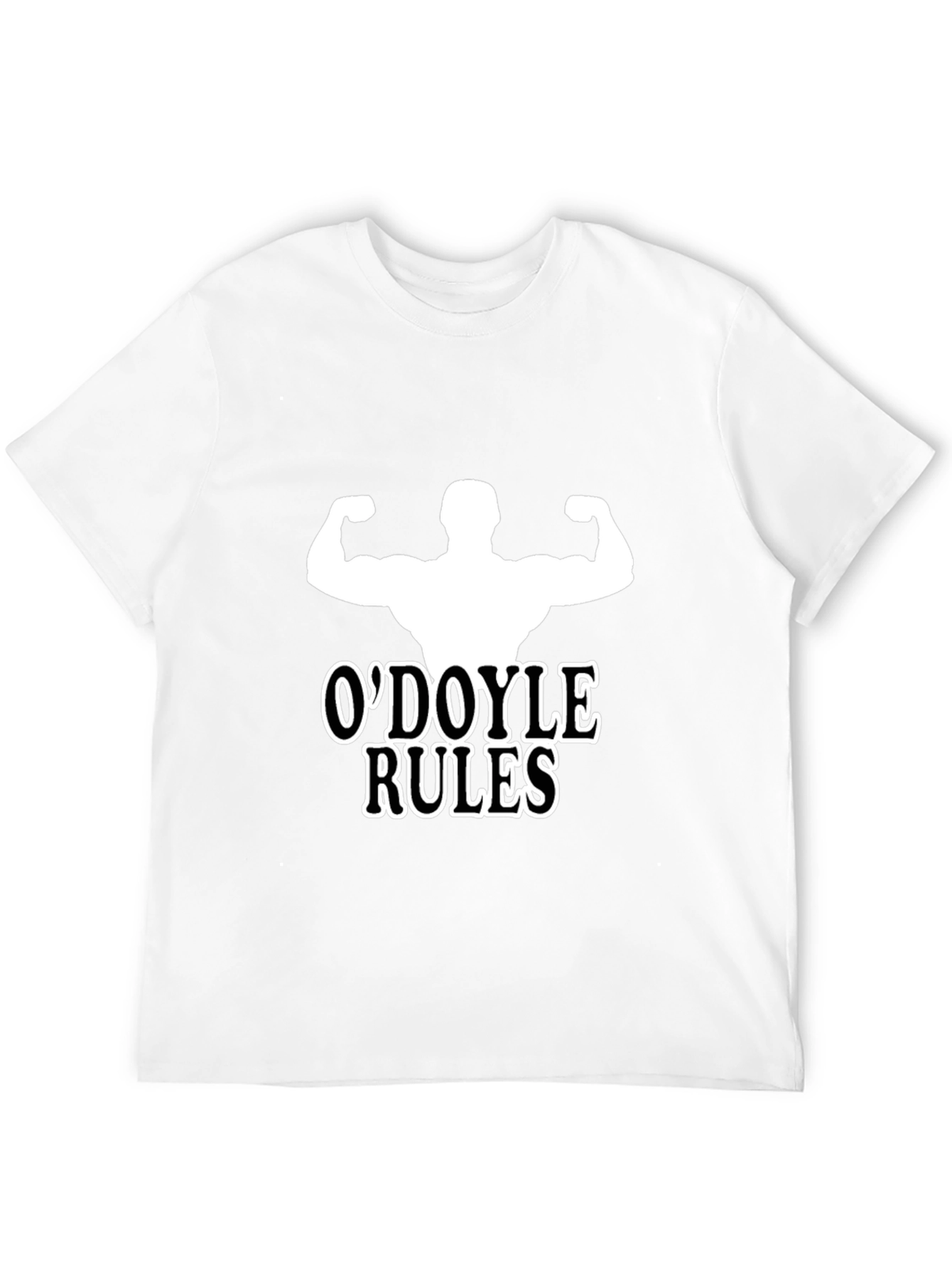 Black O'Doyle Rules Funny Muscle T-Shirt view 12