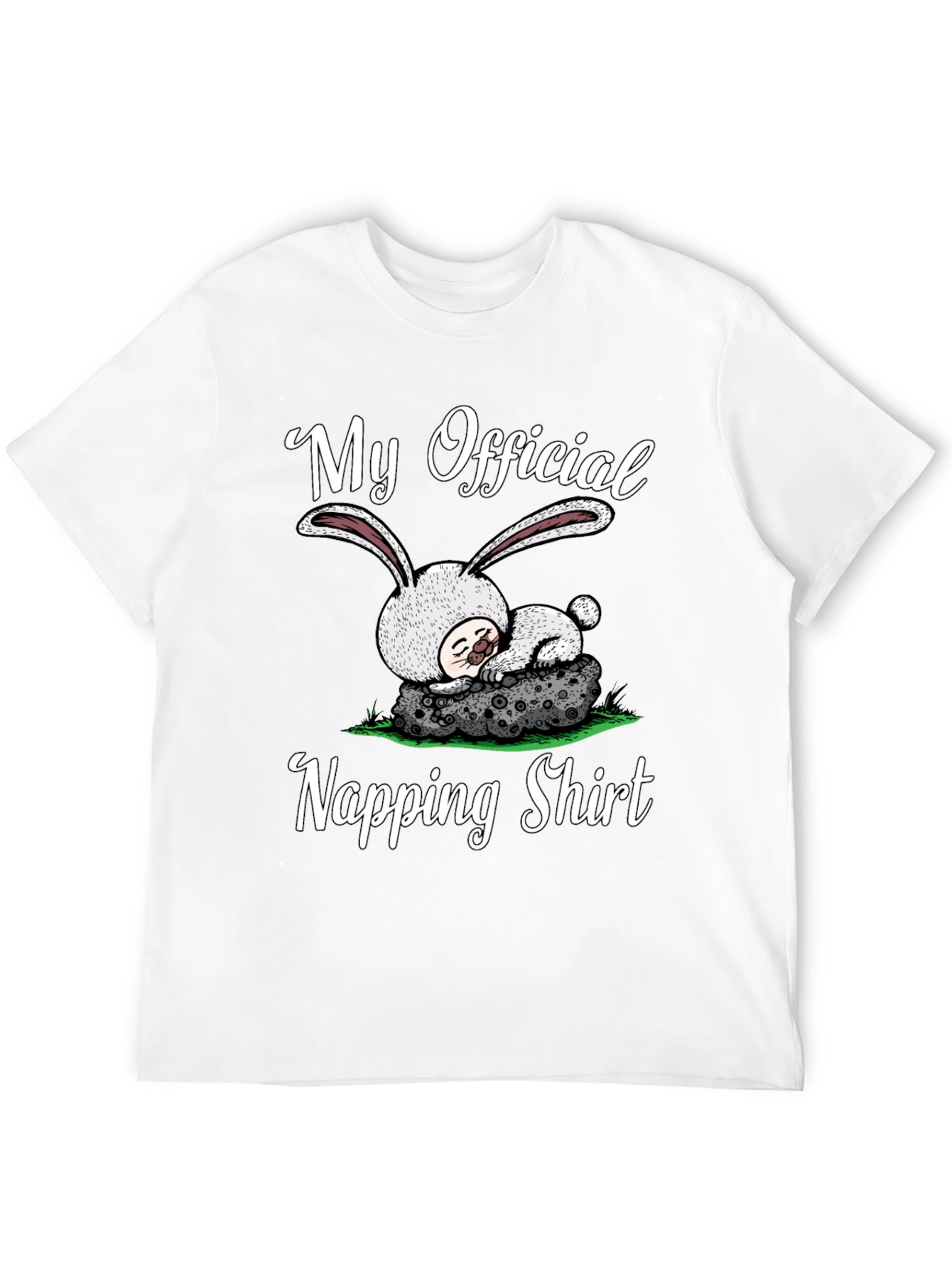 My Official Napping Shirt Cute Bunny Sleep Tee - 12