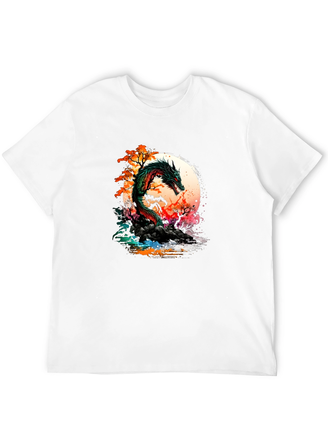 Black Dragon Graphic Tee - Unique Design view 12