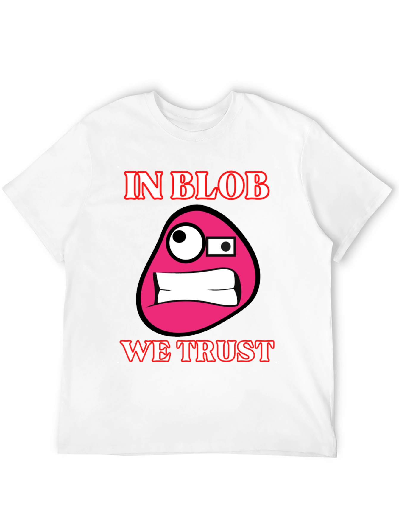 Black In Blob We Trust Funny Graphic Tee view 12