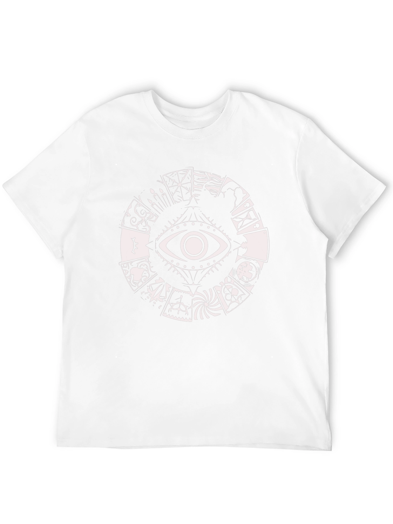 Black Mystic Eye Graphic T-Shirt - Unisex Cotton Tee view 12