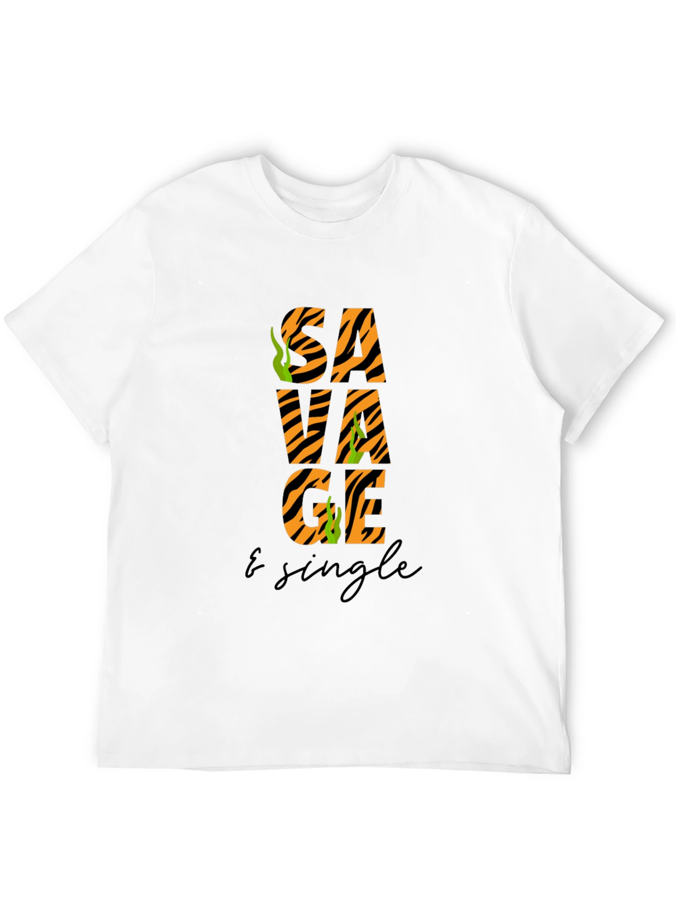 Black Savage & Single Graphic Tee - Black T-Shirt view 12