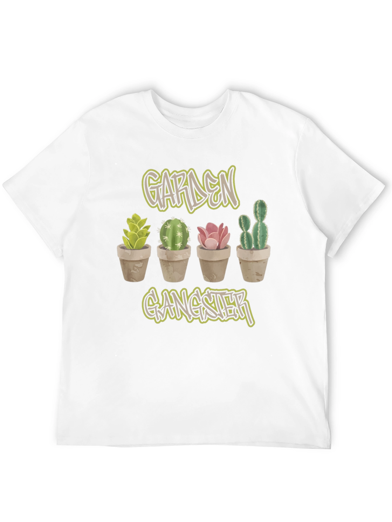 Black Garden Gangster Cactus Tee view 12