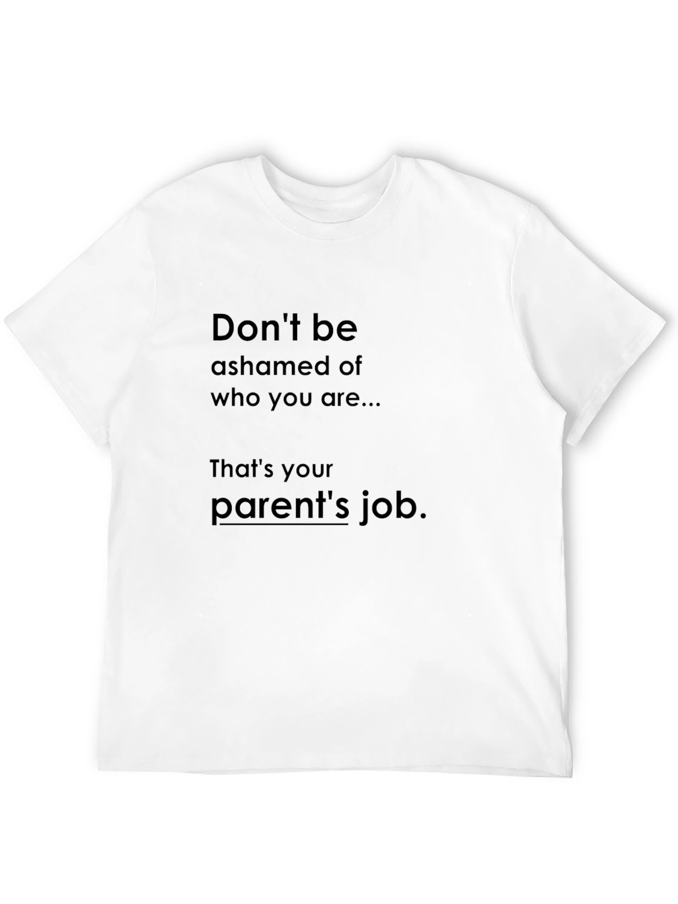 Black Don't Be Ashamed Funny Graphic Tee view 12