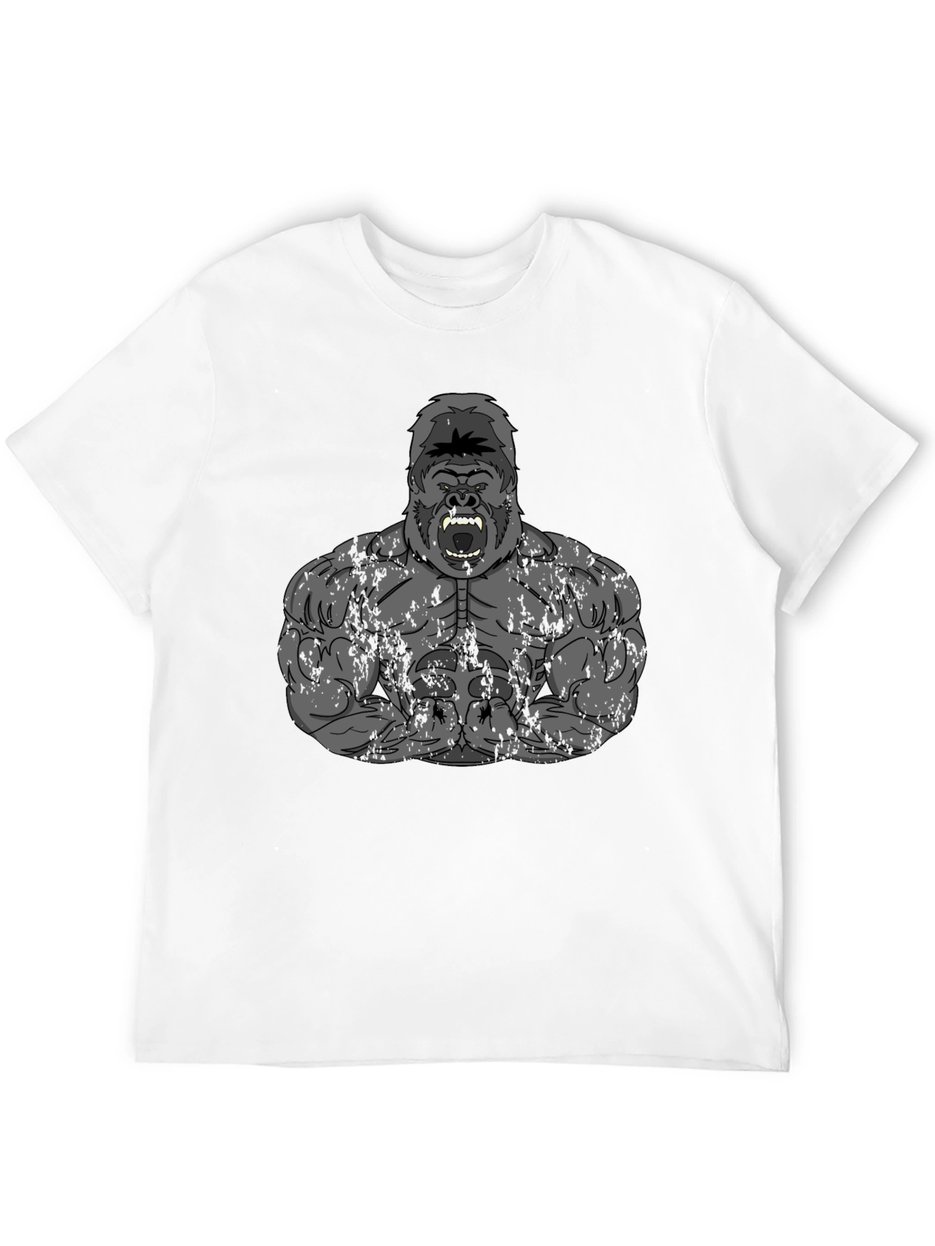 Black Gorilla Gym T-Shirt - Black view 12