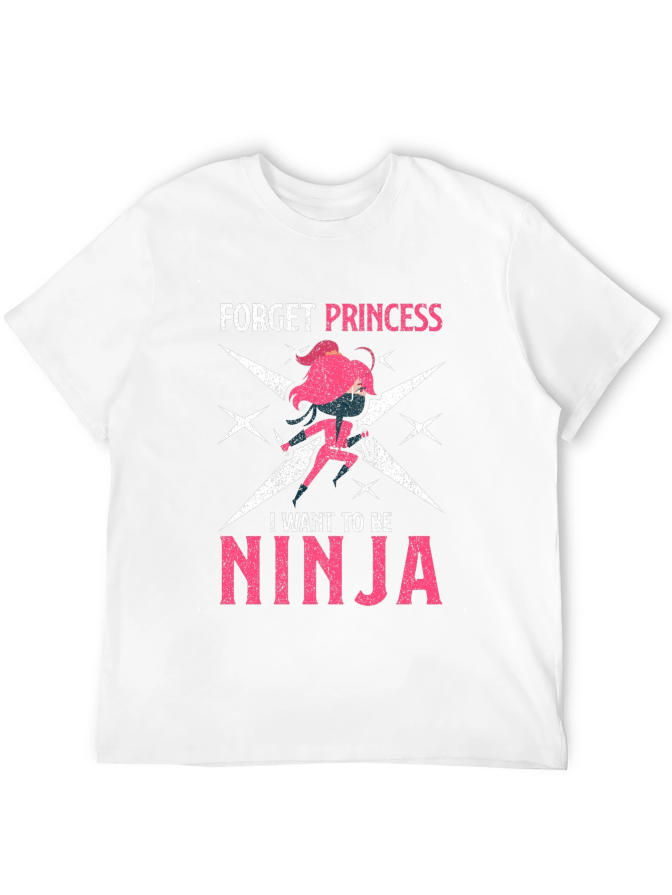 Black Forget Princess, Be Ninja Graphic Tee view 12
