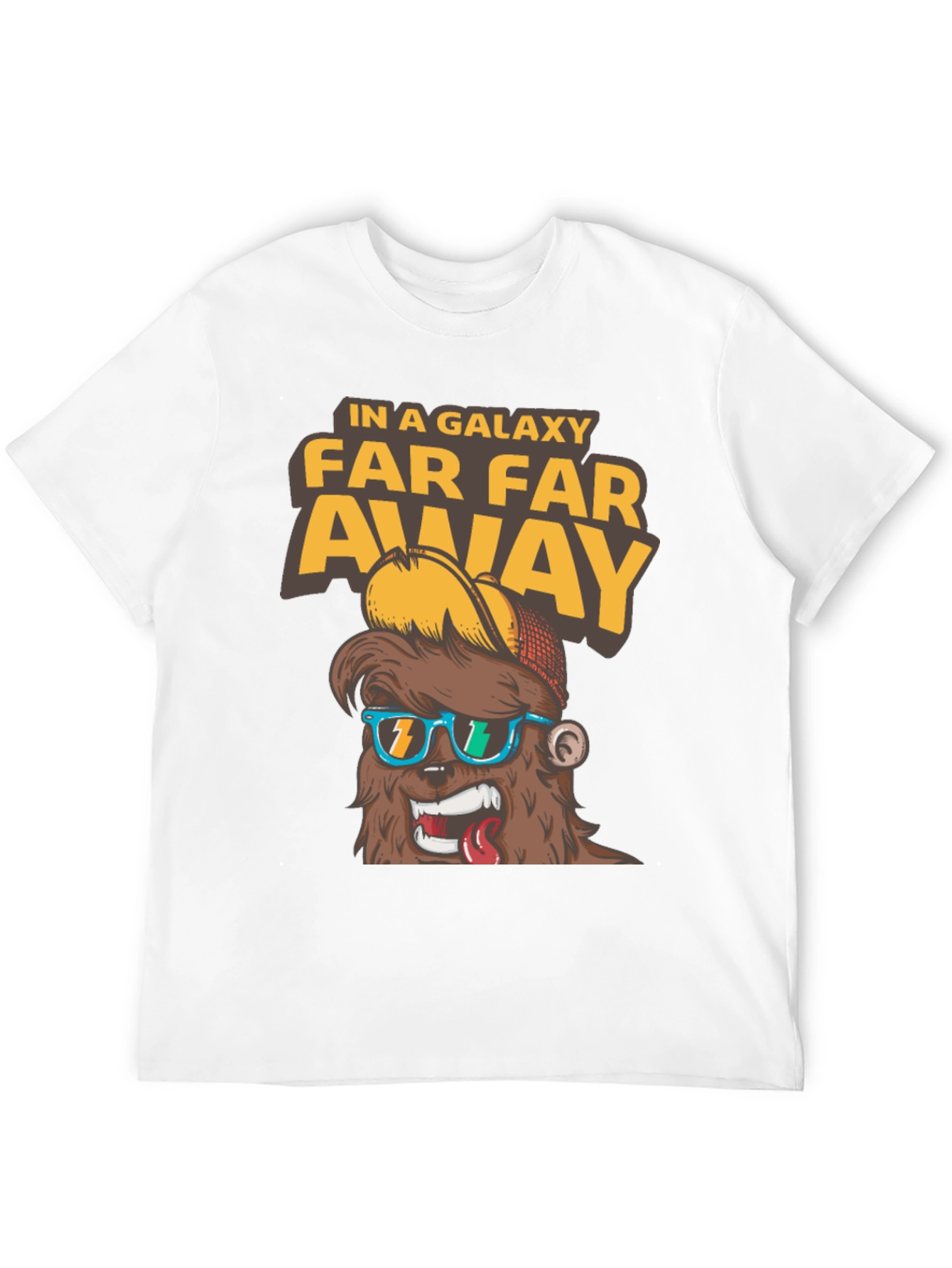 Black Far Far Away Graphic T-Shirt - Men's Black Tee view 12