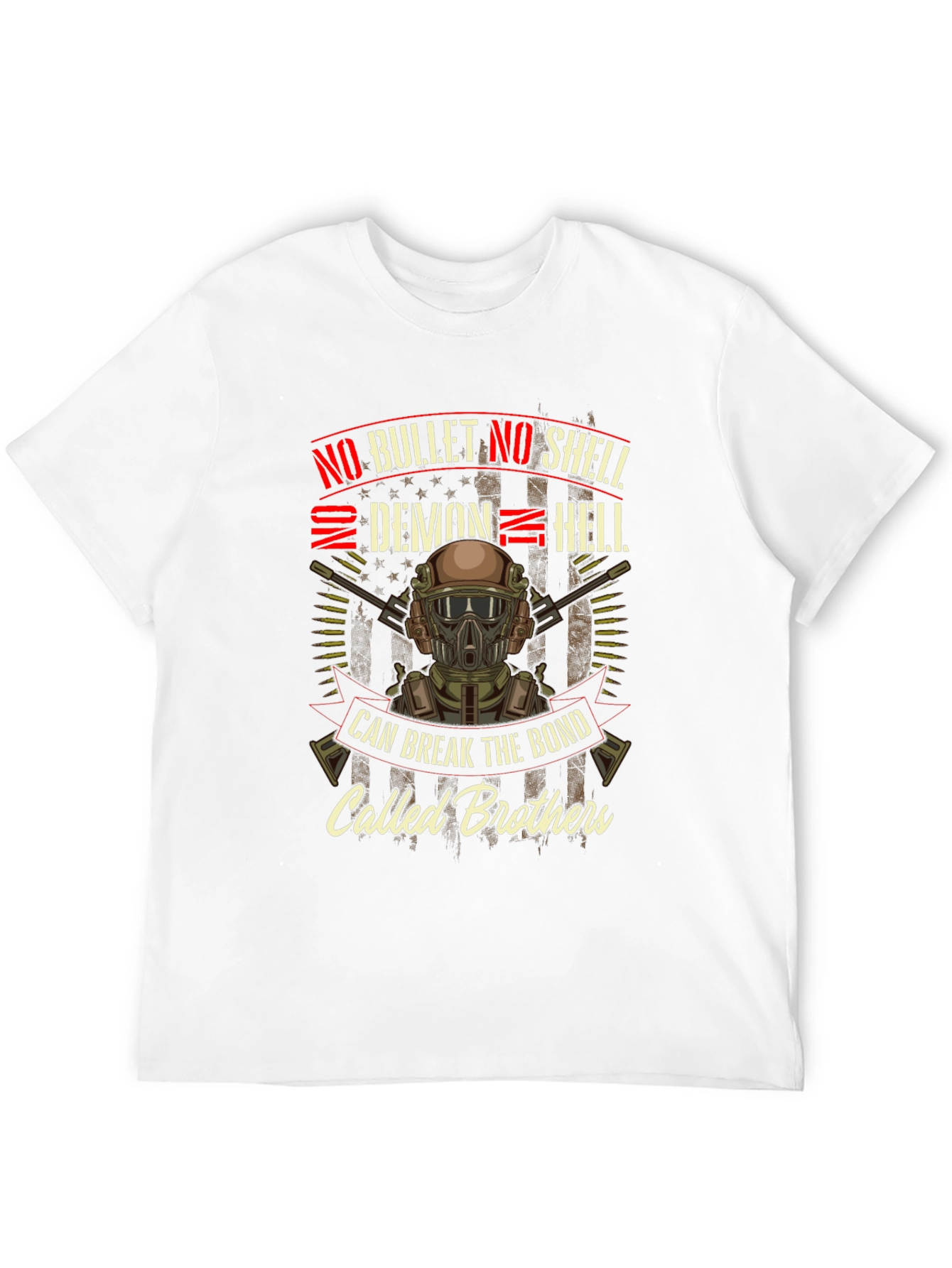 Black Brotherhood Bond Graphic T-Shirt view 12