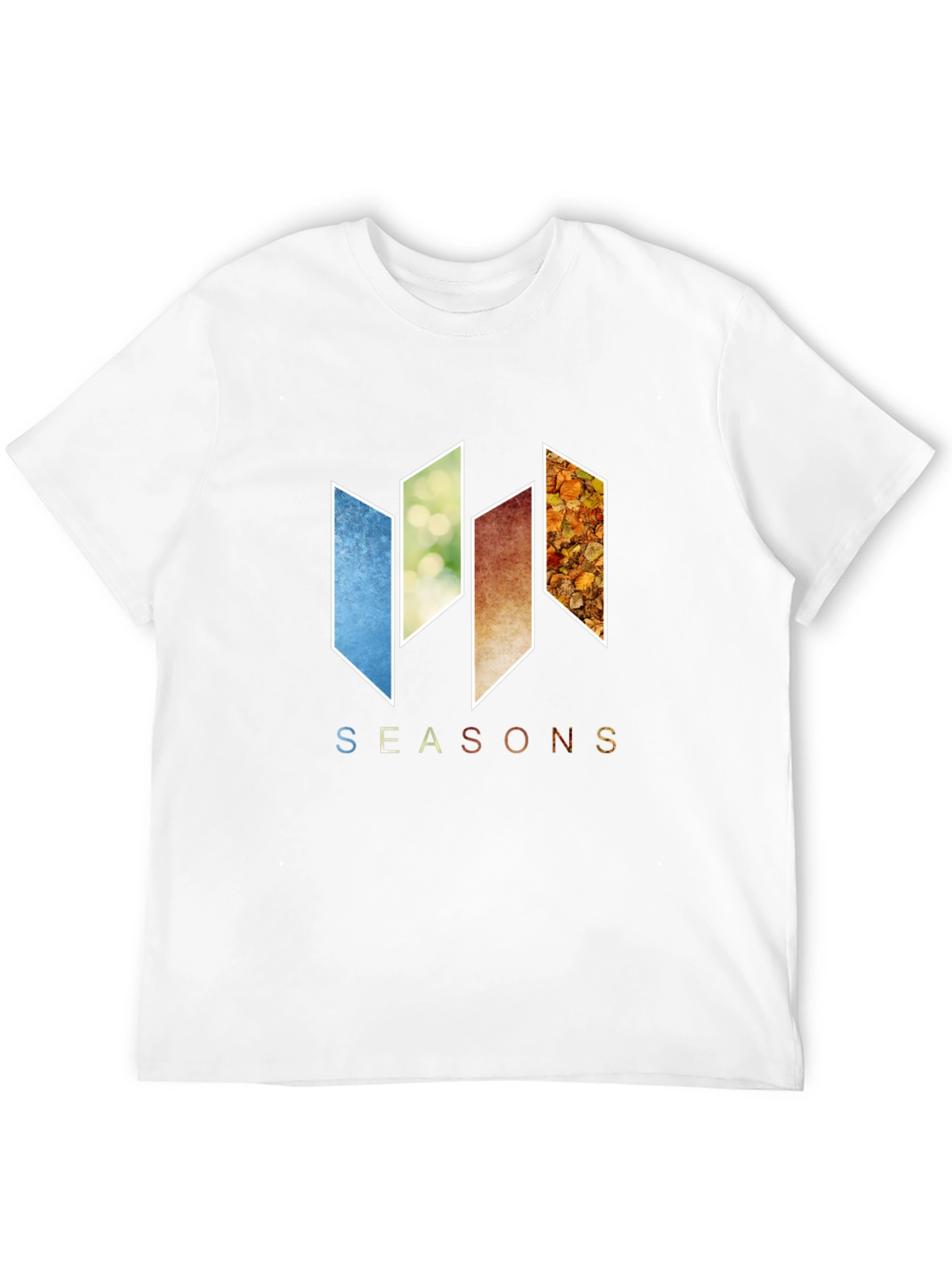 Black Seasons Graphic Print Black Tee view 12