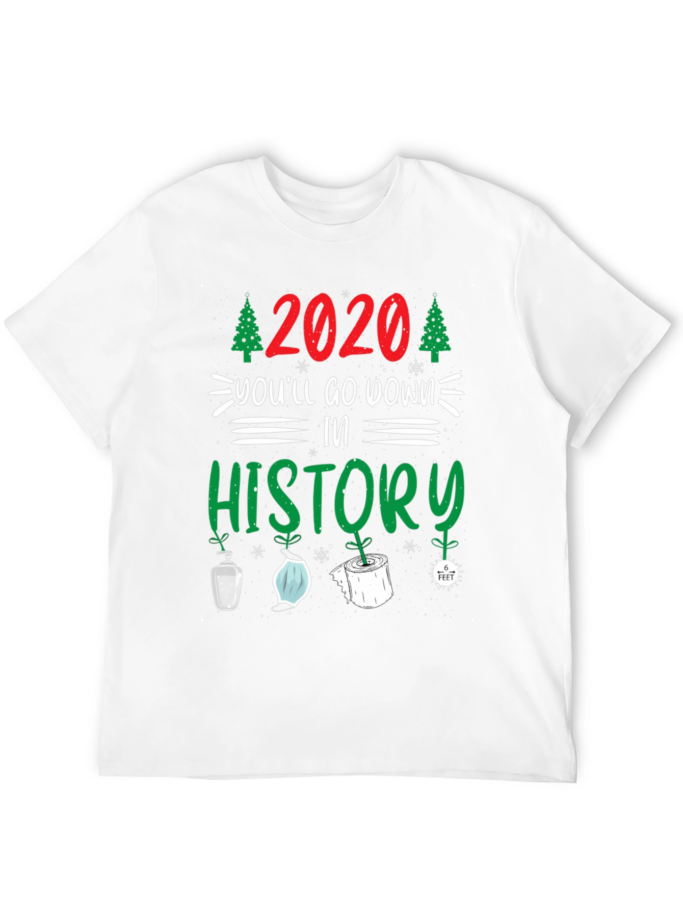 Black 2020 History Graphic Tee view 12