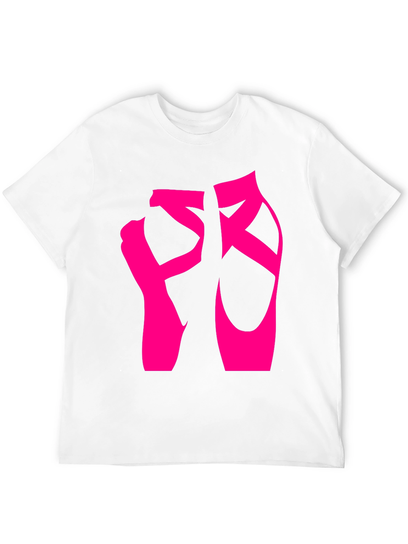 Black Ballet Shoes Graphic Tee - Dance Lover T-Shirt view 12