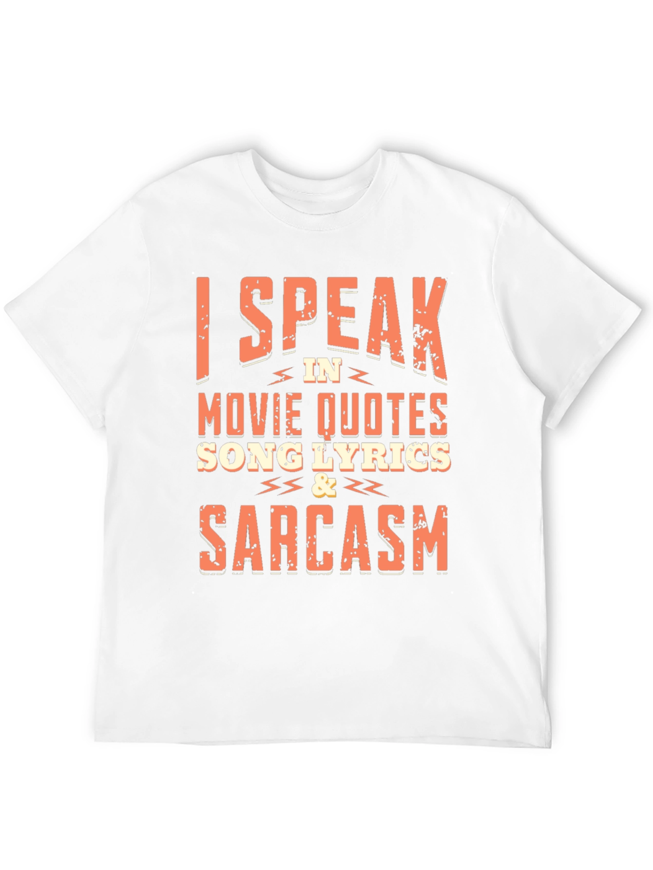 Black I Speak in Movie Quotes T-Shirt view 12