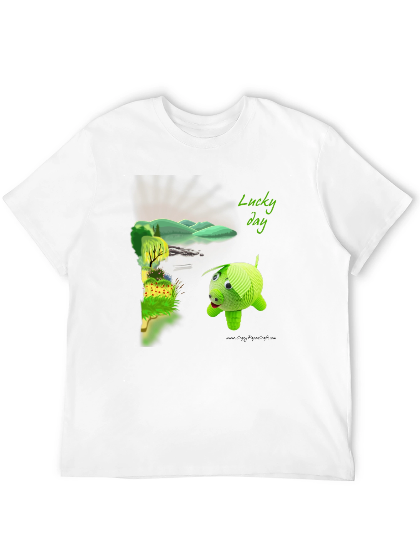 Black Lucky Day Graphic Tee view 12