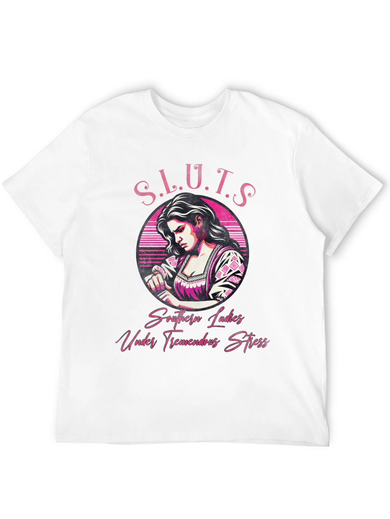 Black Southern Ladies T-Shirt - Unique Graphic Design view 12
