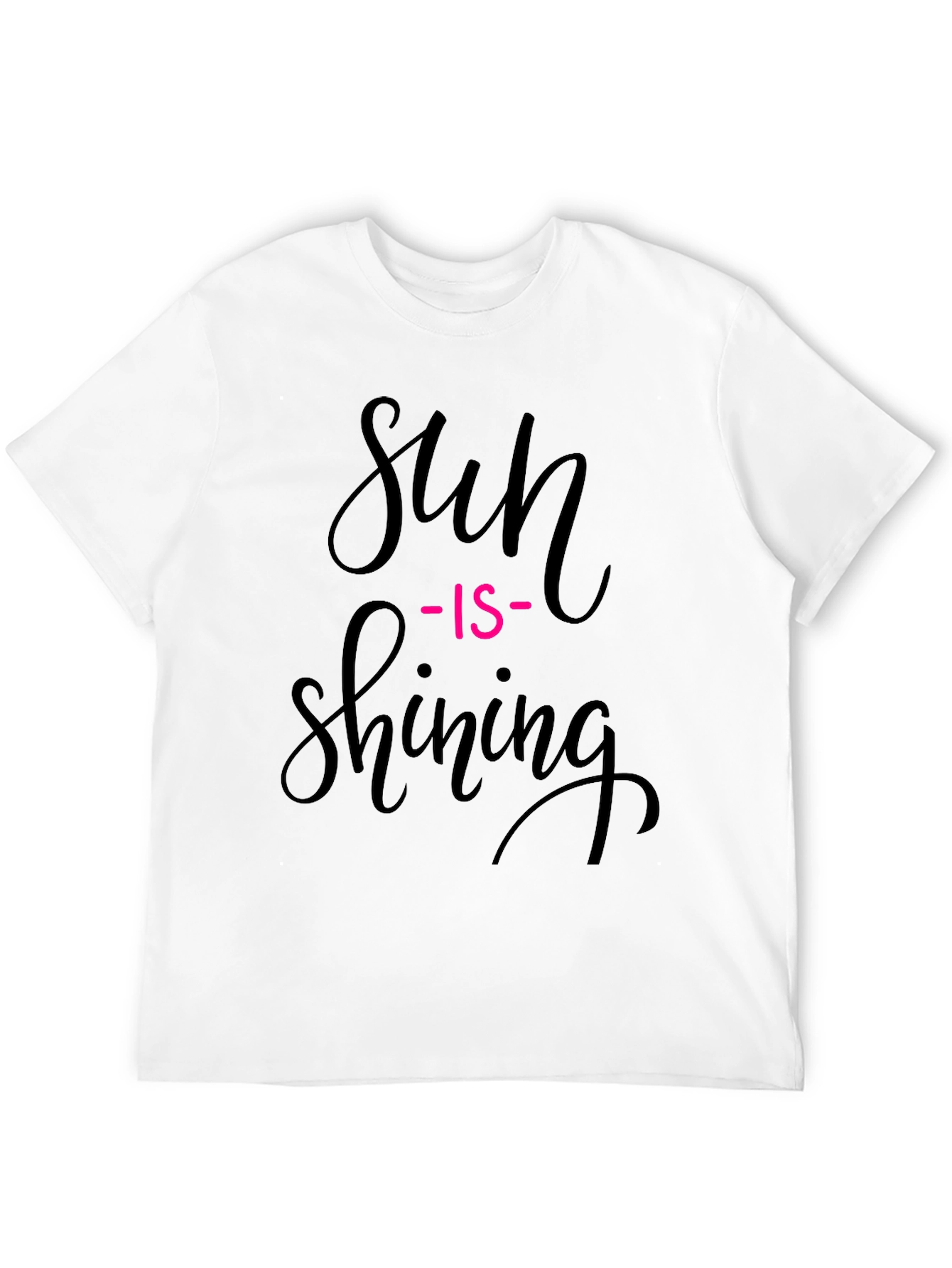 Black Sun Is Shining Graphic Tee - Black Casual T-Shirt view 12