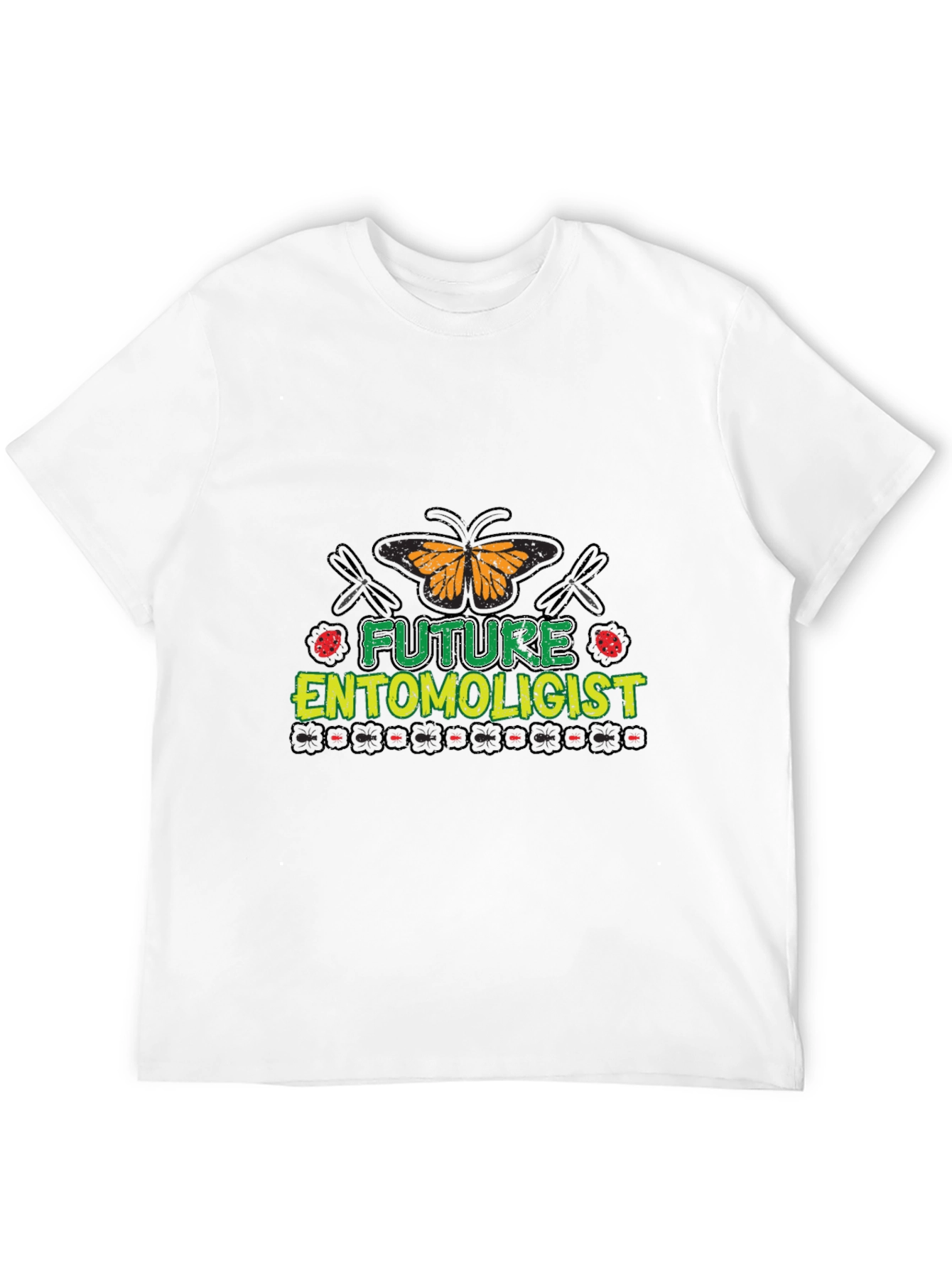 Black Future Entomologist T-Shirt view 12