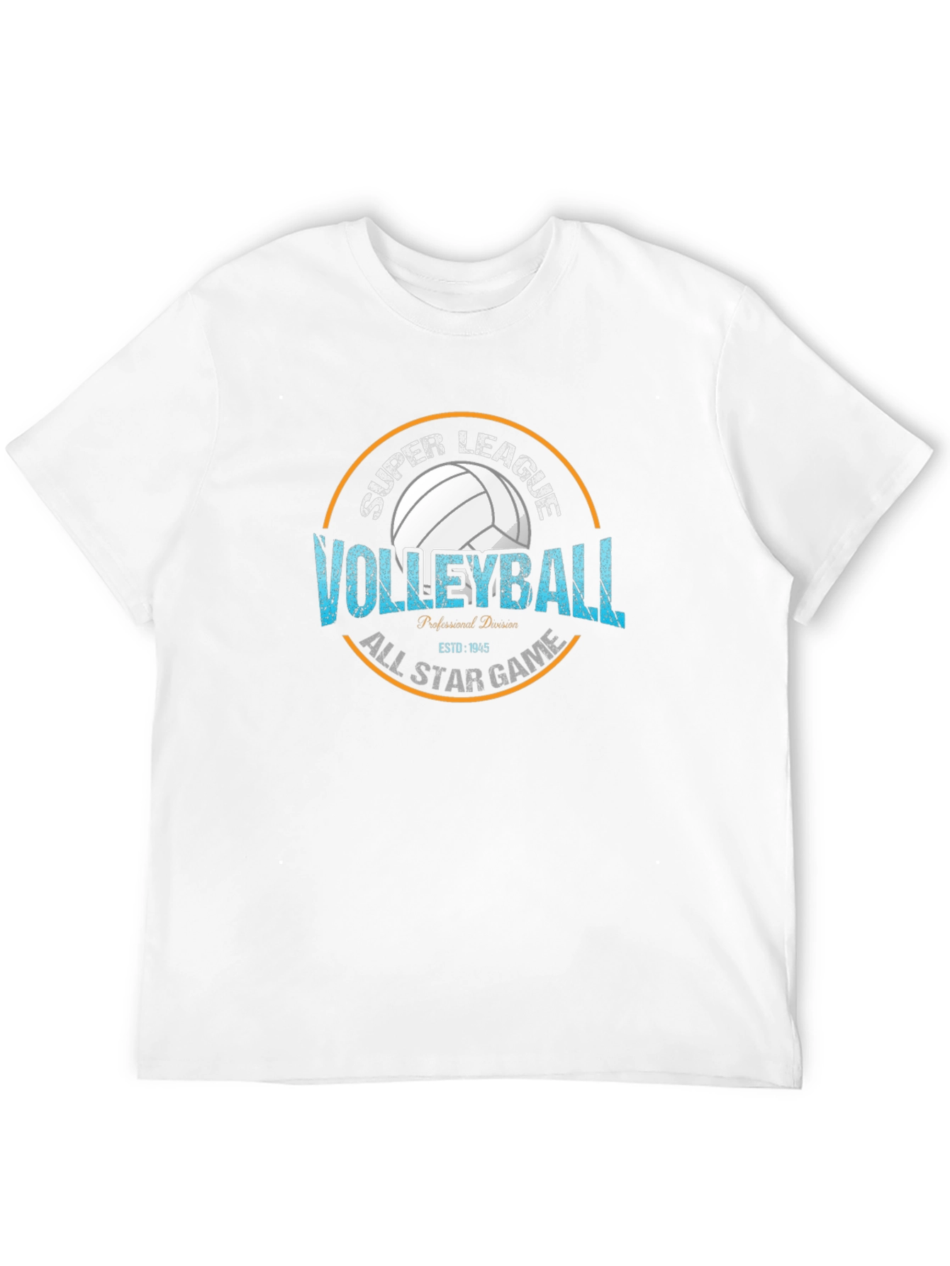 Black Volleyball Super League All Star Game T-Shirt view 12