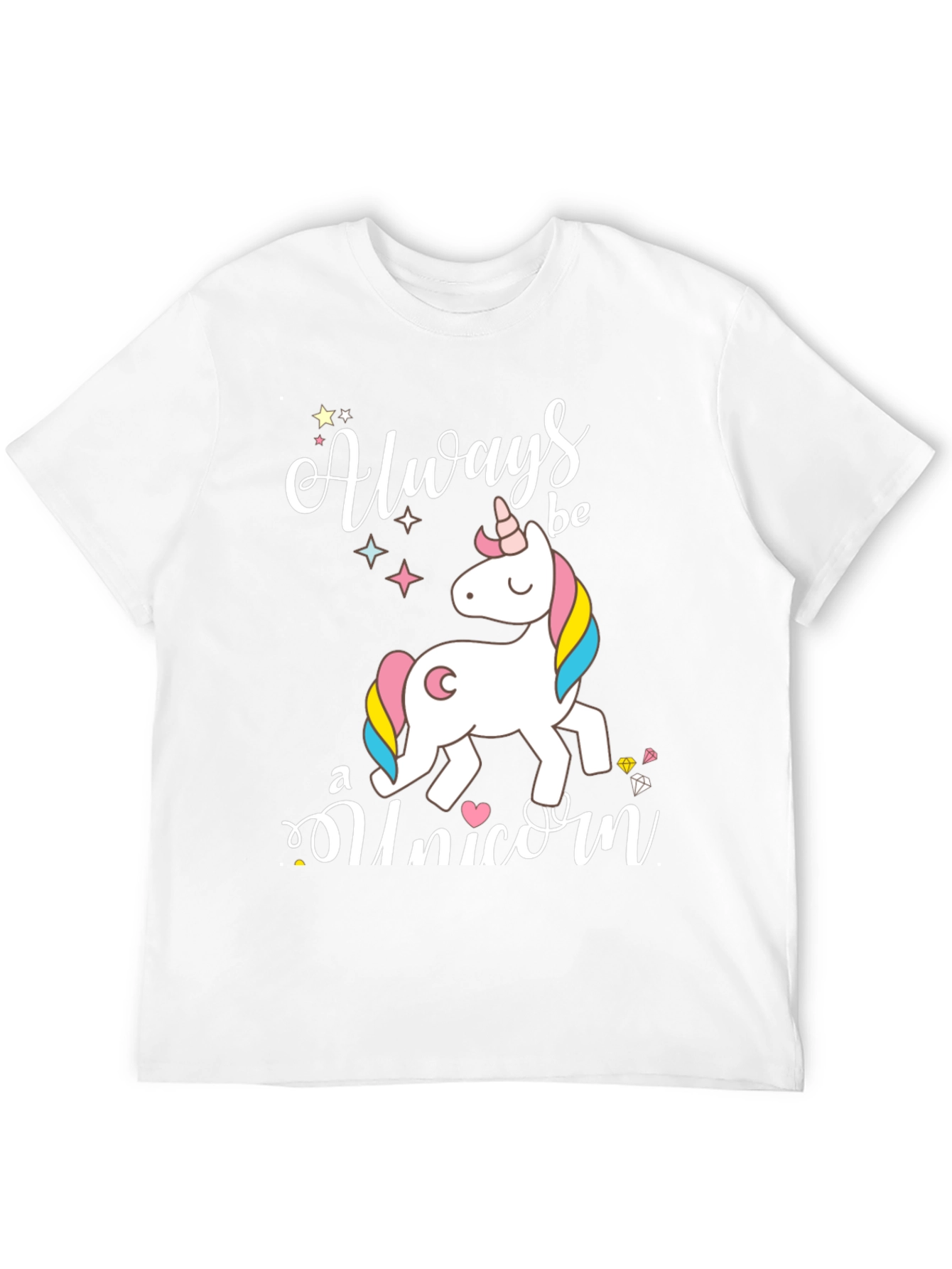 Black Always Be A Unicorn Graphic Tee view 12