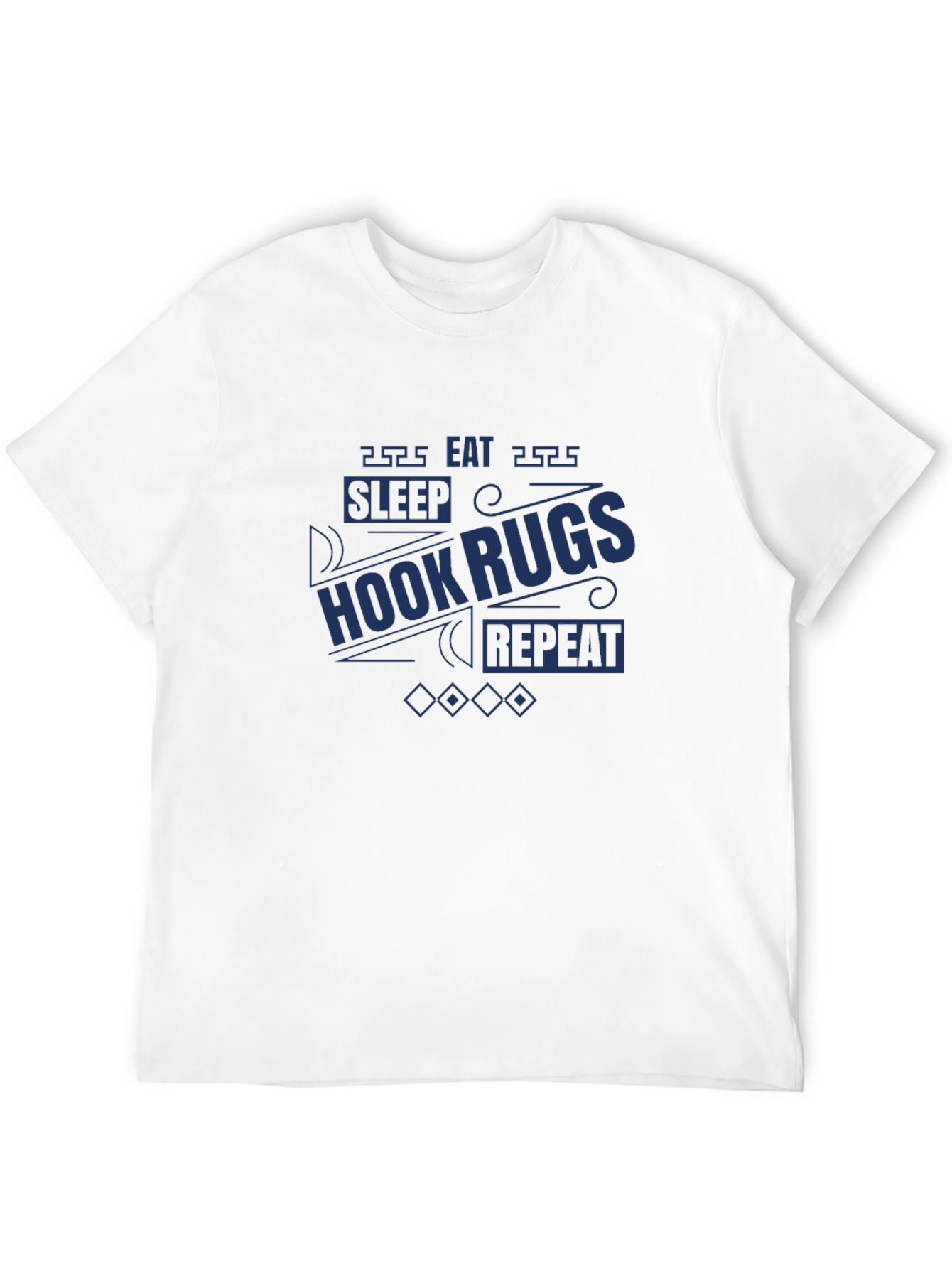 Black Hook Rugs T-Shirt: Sleep, Eat, Repeat! view 12