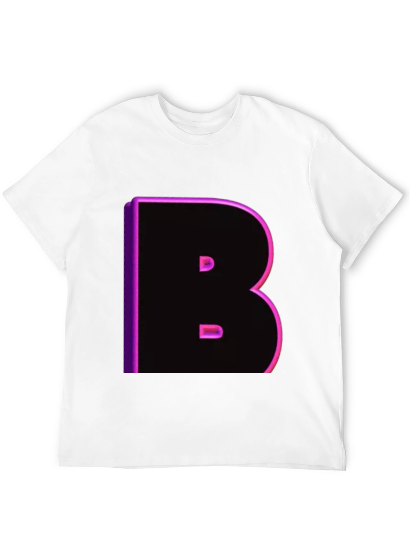 Black Bold B Neon T-Shirt - Black view 12