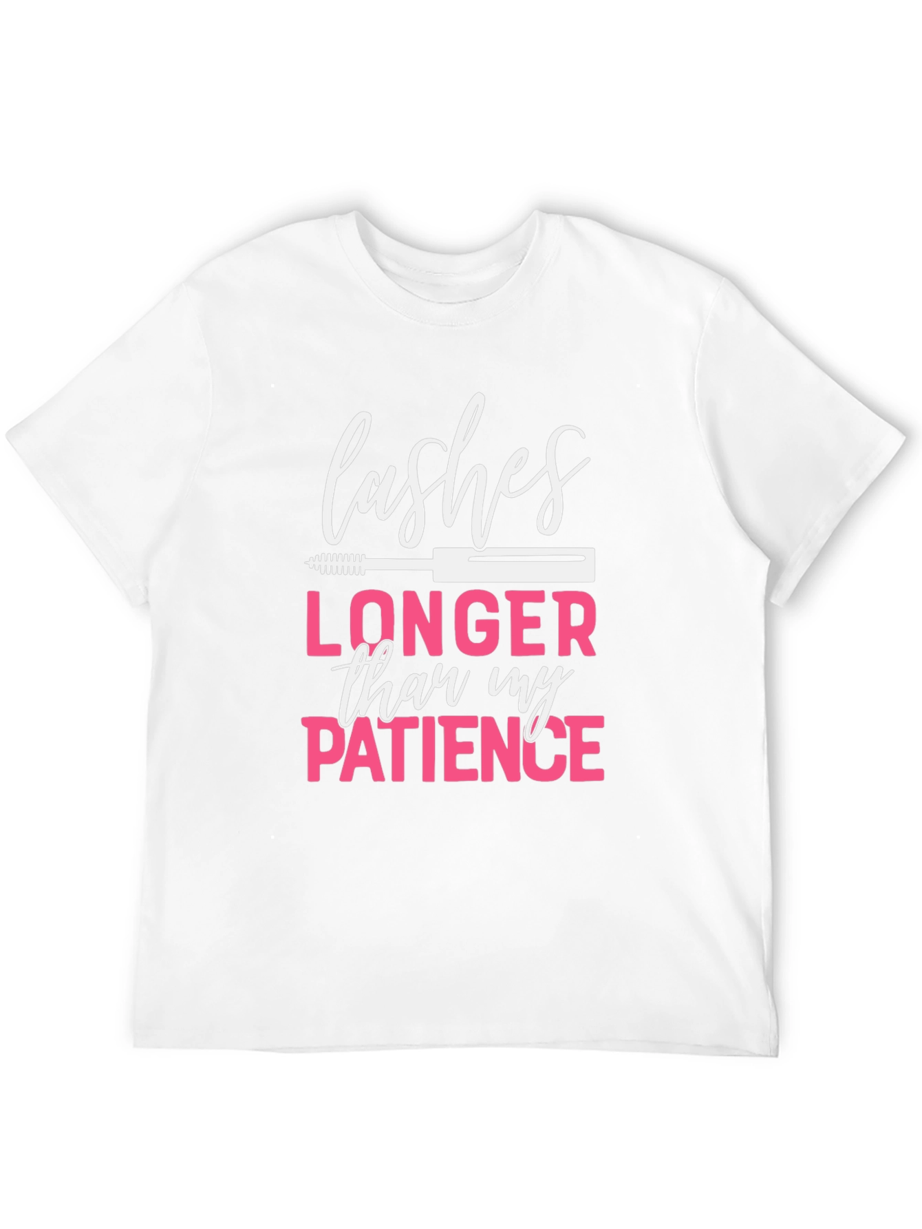 Lashes Longer Than My Patience Graphic Tee - 12