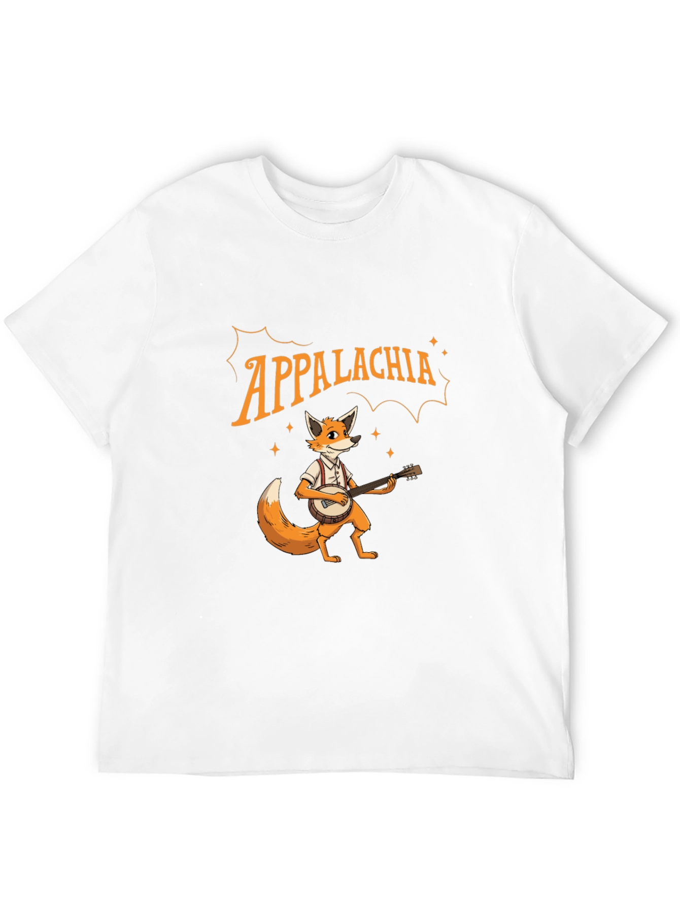 Black Appalachia Fox T-Shirt view 12