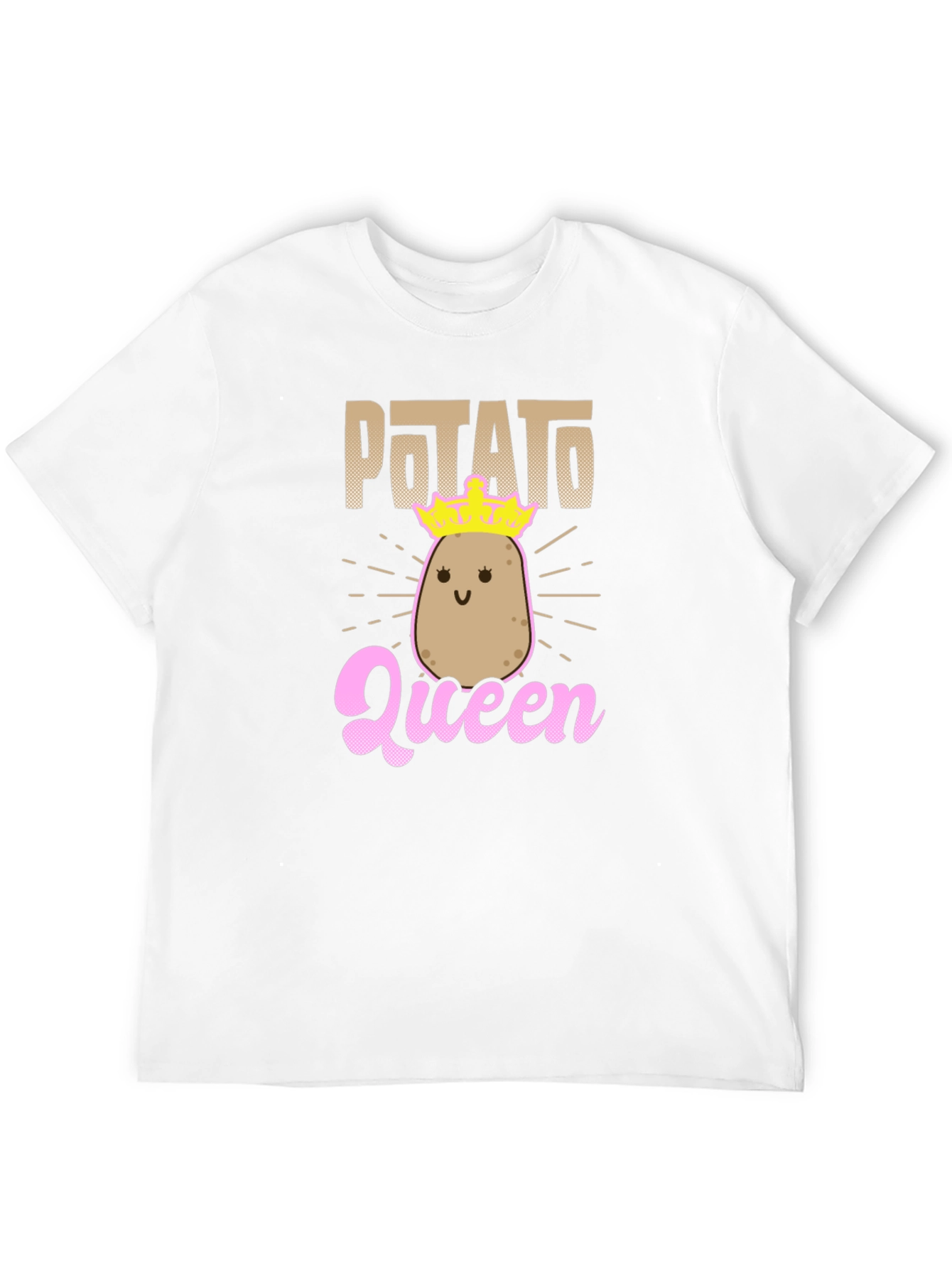 Black Potato Queen T-Shirt view 12