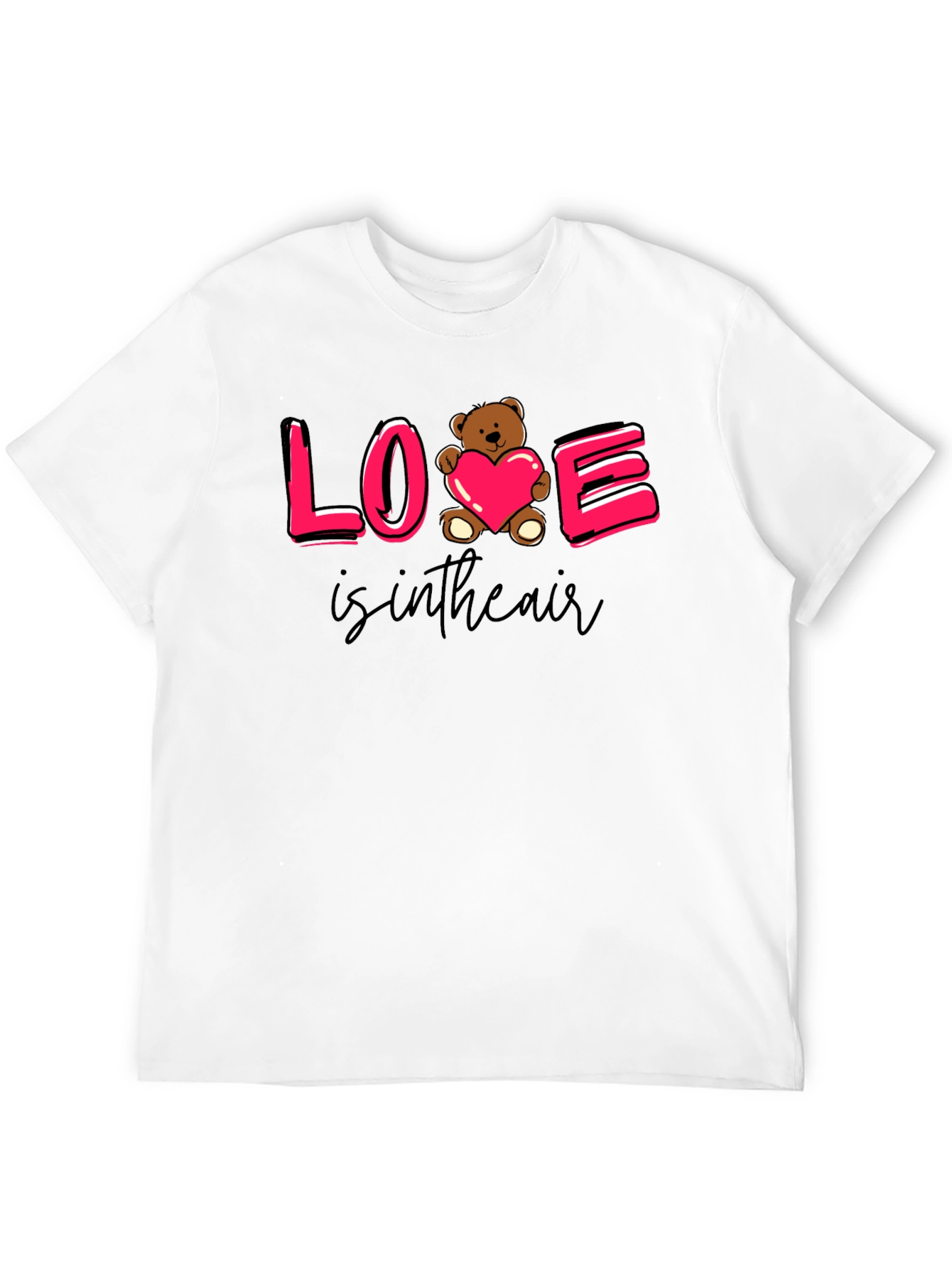 Black Love is in the Air T-Shirt Valentine's Day view 12