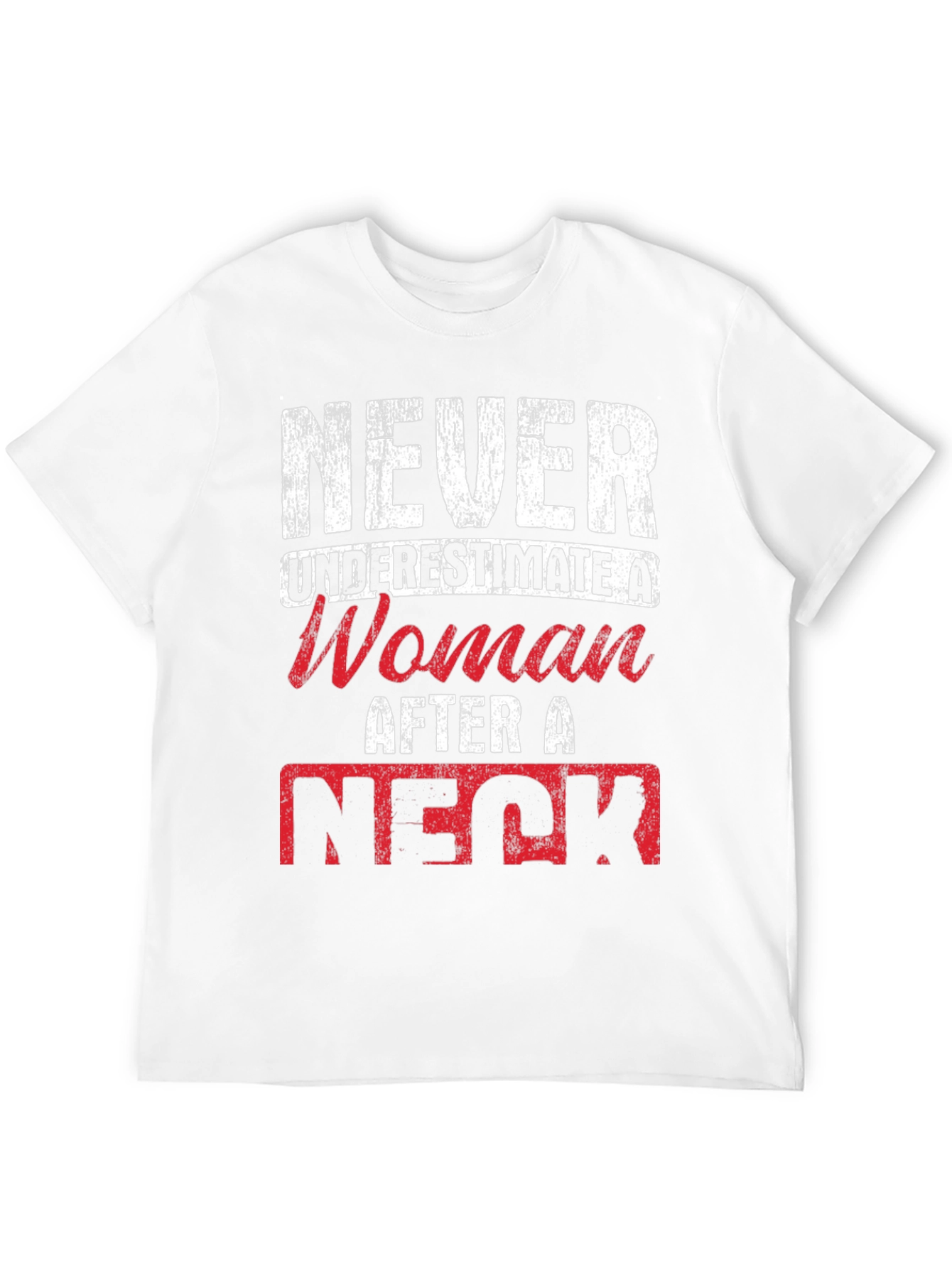 Black Never Underestimate a Woman T-Shirt view 12