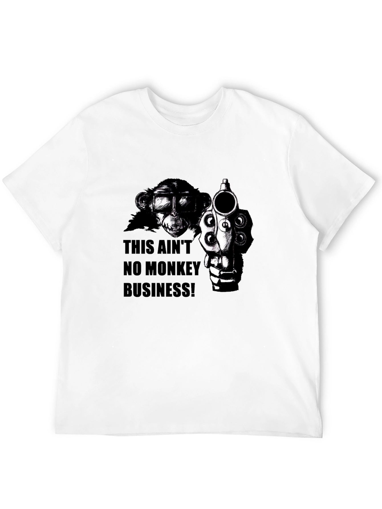 Black Monkey Business T-Shirt view 12