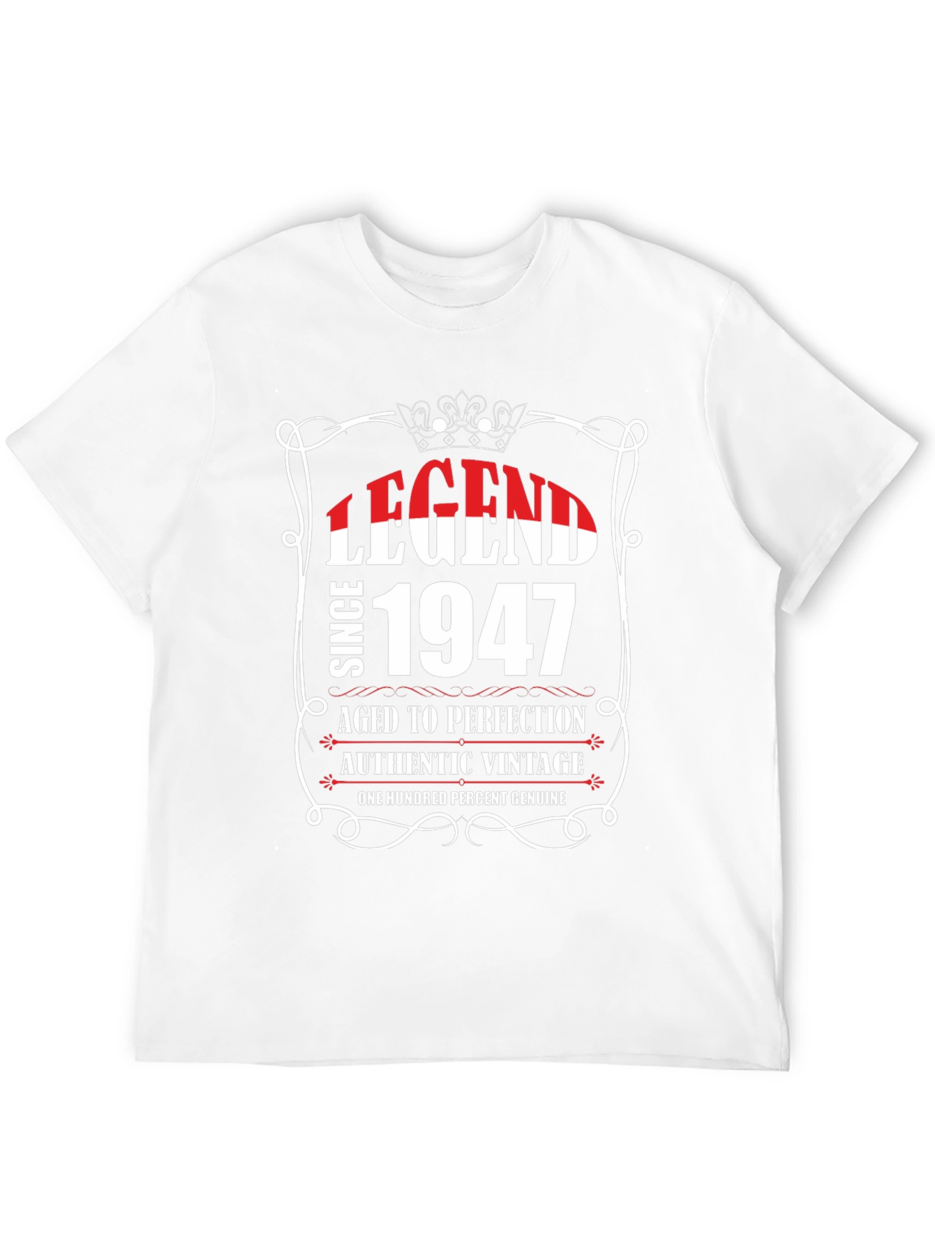 Black Legend Since 1947 Black Graphic T-Shirt view 12