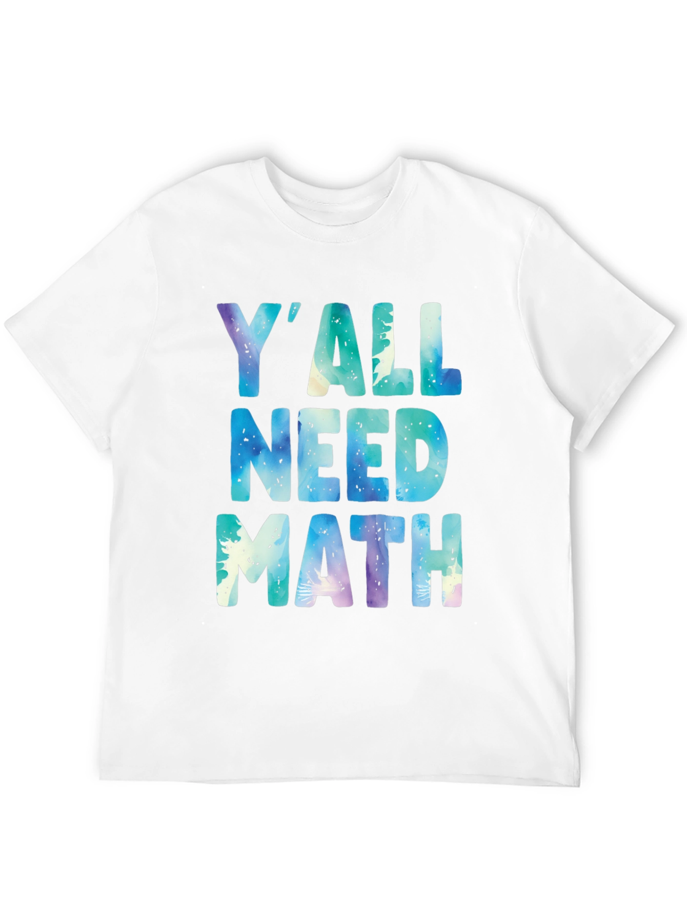 Black Y'all Need Math T-Shirt - Funny Graphic Tee view 12