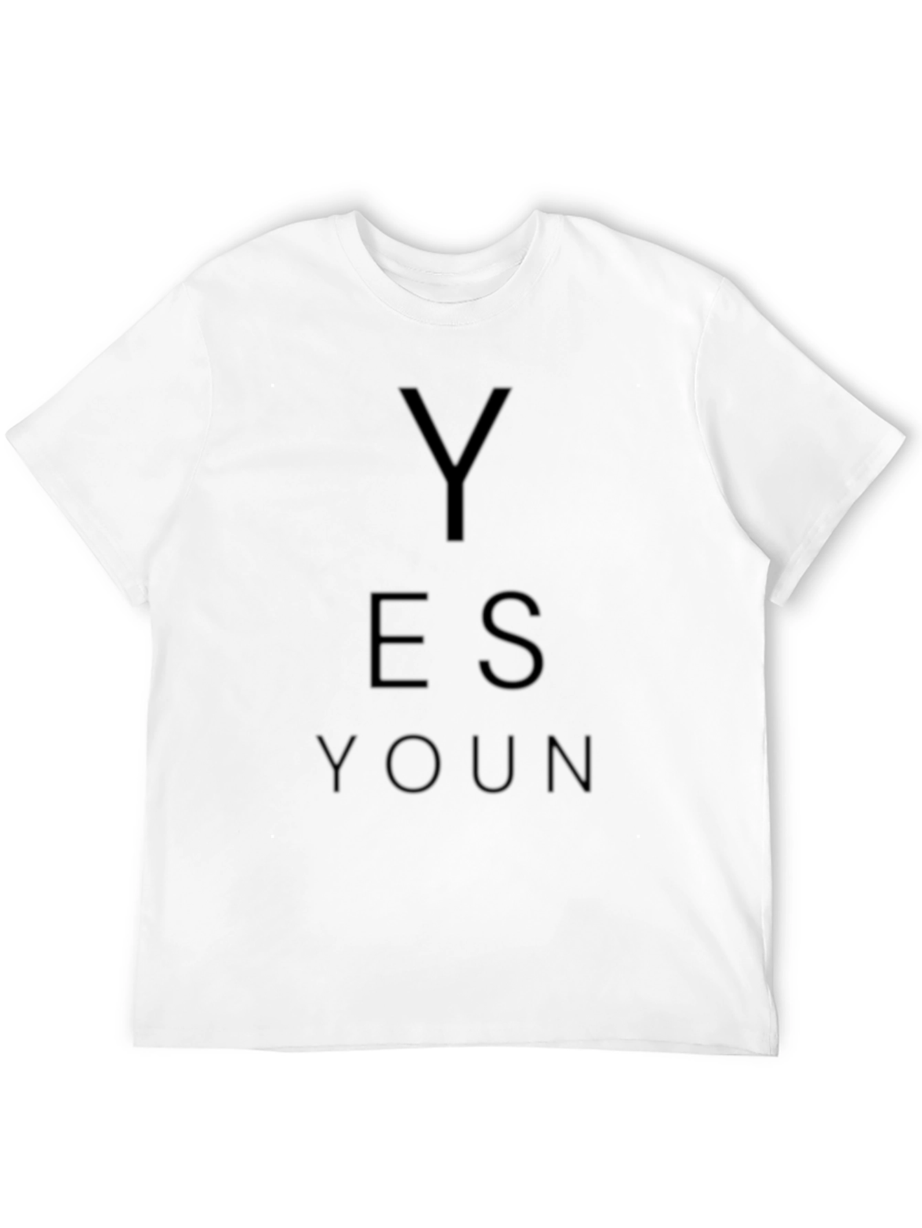 Black Yes Youn Black Graphic Tee view 12