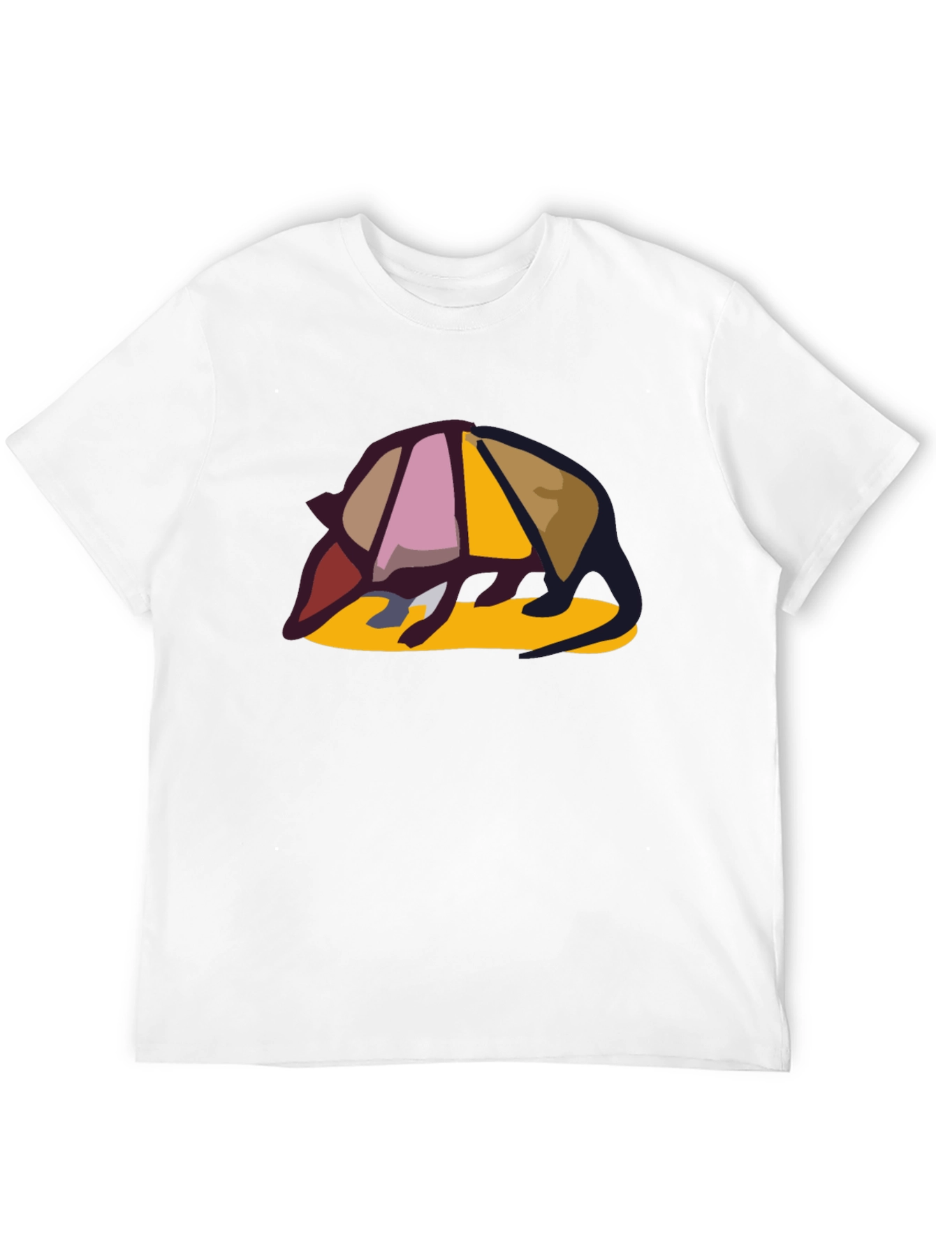 Black Armadillo Graphic Tee - Unique Design, Casual Style view 12