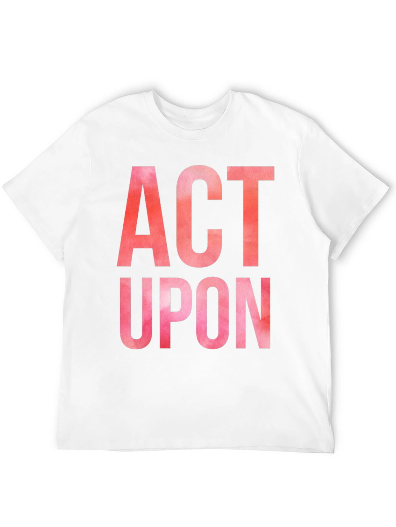 Black Act Upon Graphic Tee - Bold Statement Shirt view 12