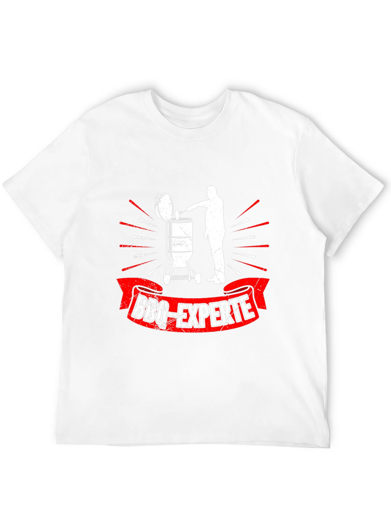 Black BBQ-Experte Graphic T-Shirt view 12