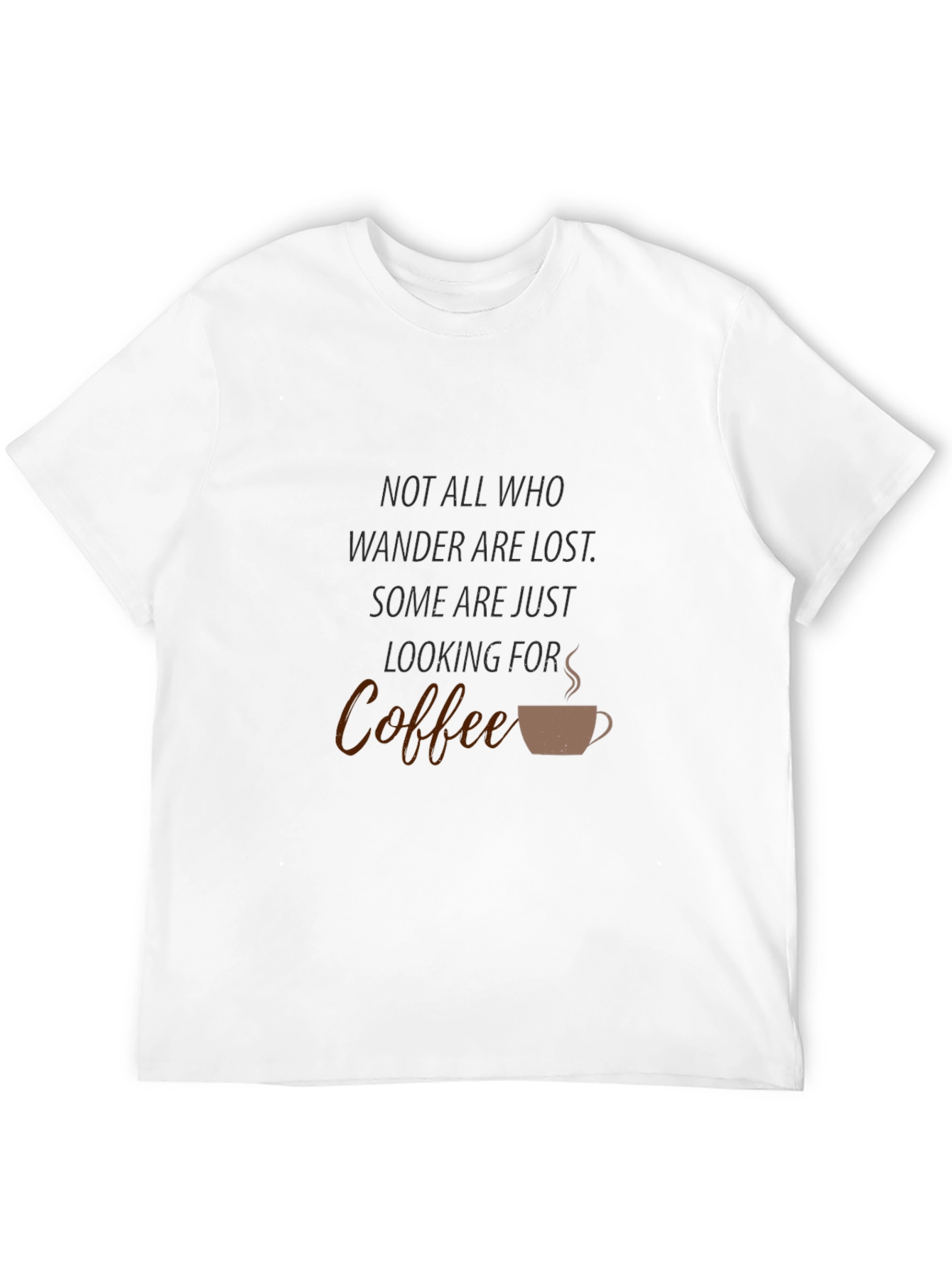 Black Coffee Seeker T-Shirt - Wanderlust Apparel view 12