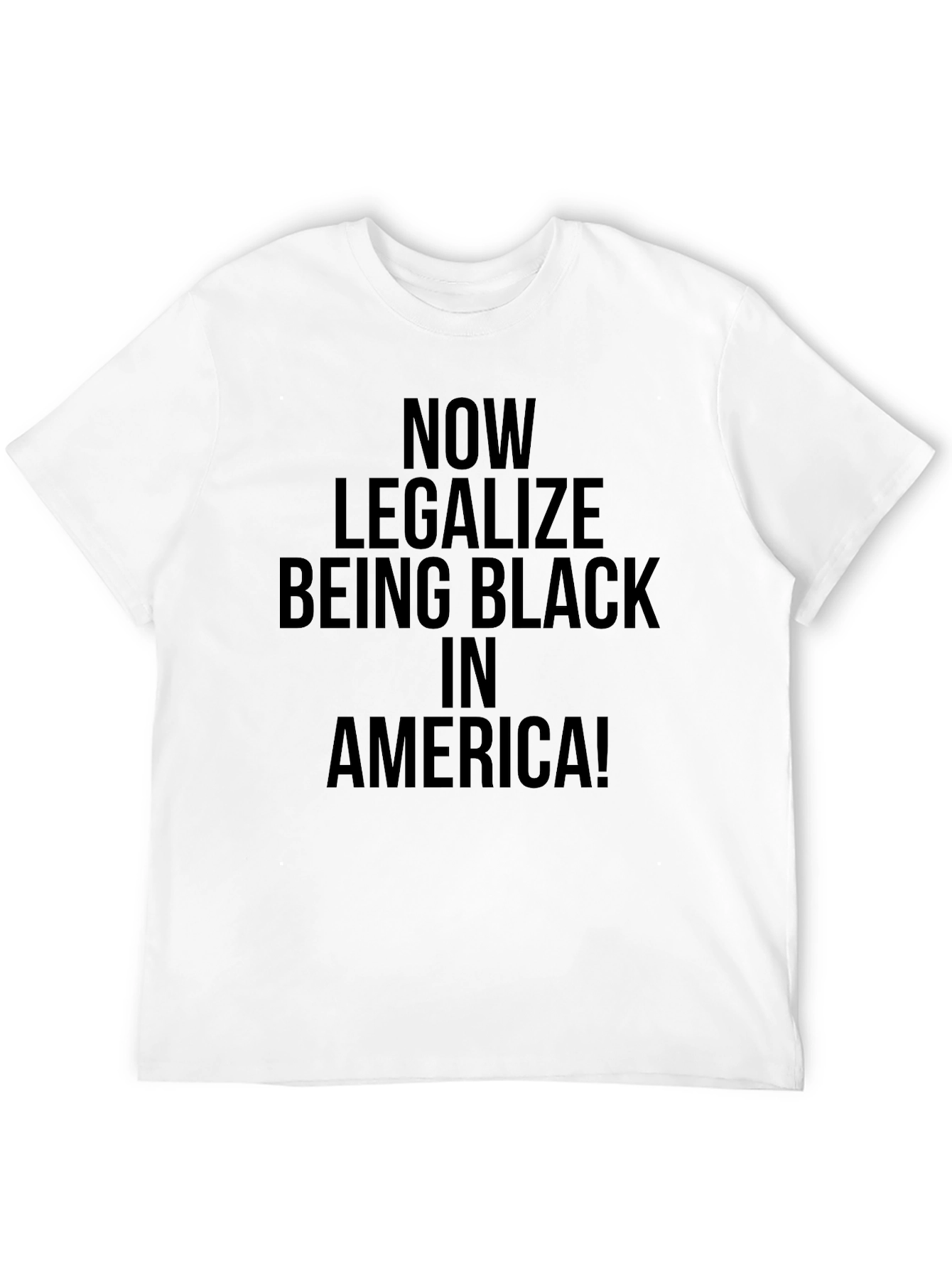 Black Now Legalize Being Black in America T-Shirt view 12